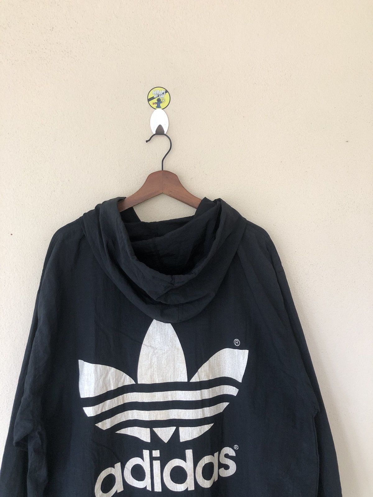 Adidas × Vintage Vintage Adidas Trifoil Big Logos Coach Parkas Size US L / EU 52-54 / 3 - 4 Thumbnail
