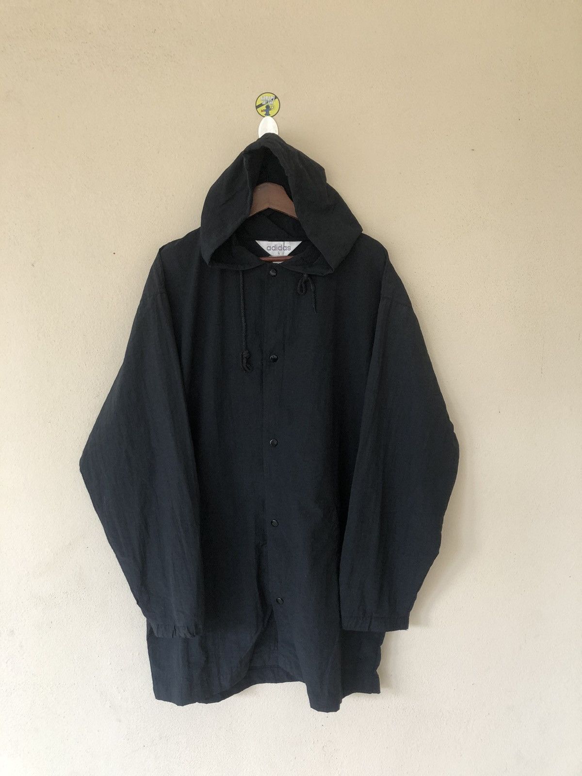 Adidas × Vintage Vintage Adidas Trifoil Big Logos Coach Parkas Size US L / EU 52-54 / 3 - 2 Thumbnail