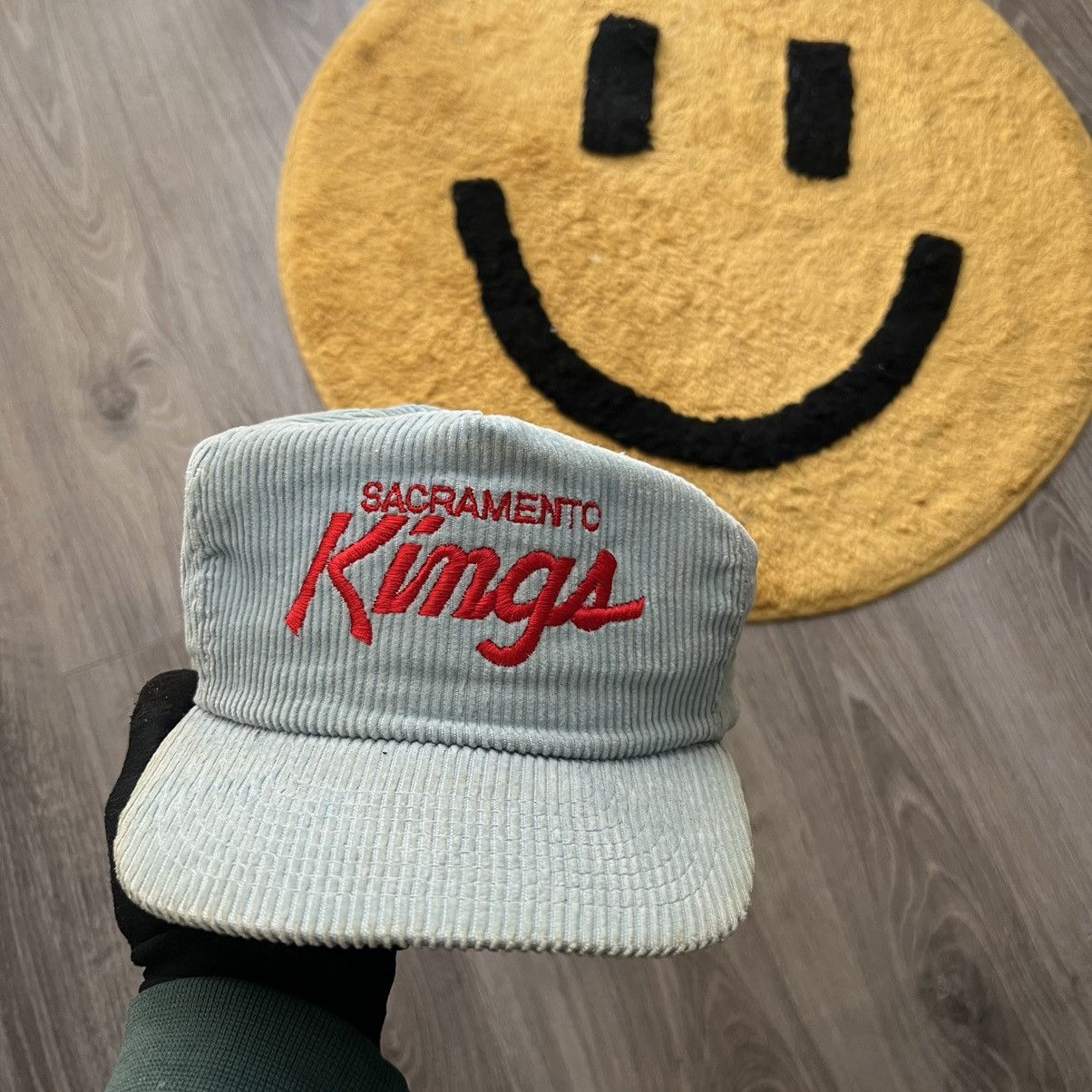 Sports Specialties Vintage Sacramento kings corduroy script SS snapback Size ONE SIZE - 1 Thumbnail