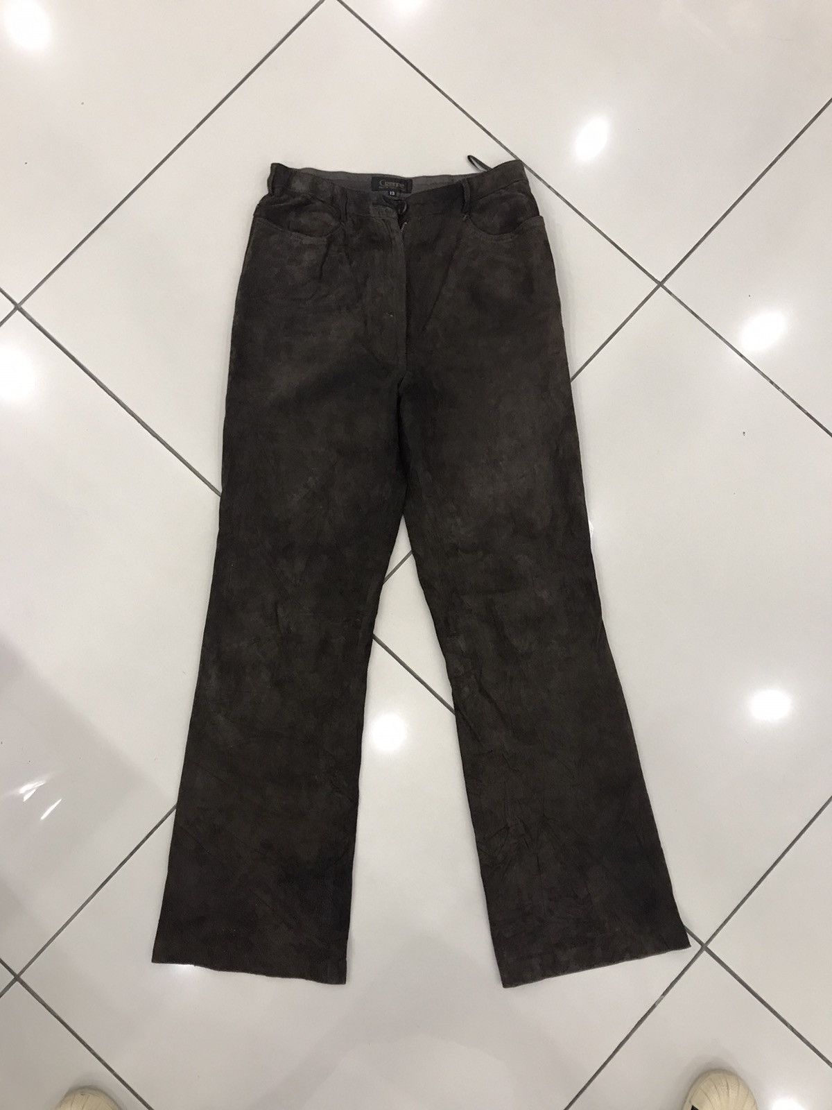 Genuine Leather Cizenne Shibuya Flared Leather Pant Size US 28 / EU 44 - 21 Thumbnail