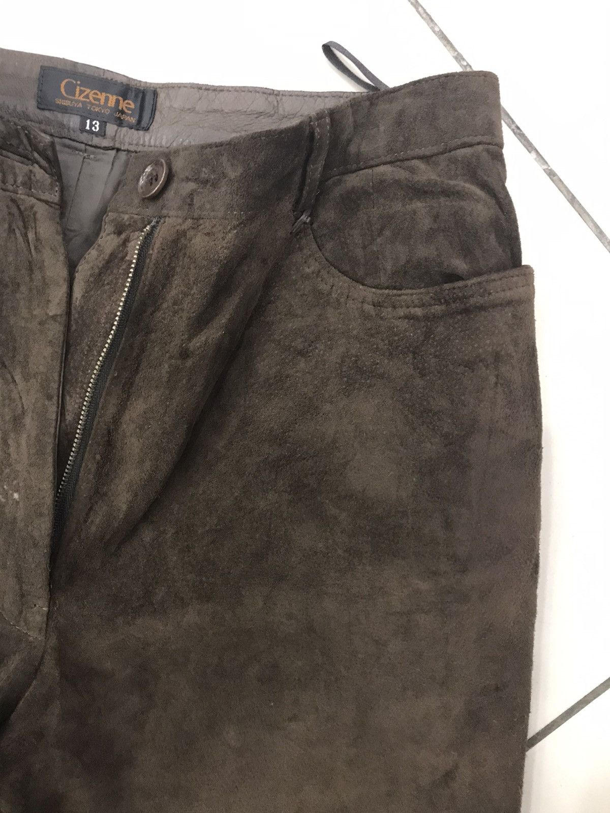 Genuine Leather Cizenne Shibuya Flared Leather Pant Size US 28 / EU 44 - 17 Thumbnail