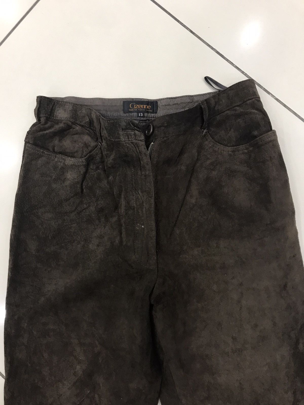 Genuine Leather Cizenne Shibuya Flared Leather Pant Size US 28 / EU 44 - 22 Thumbnail