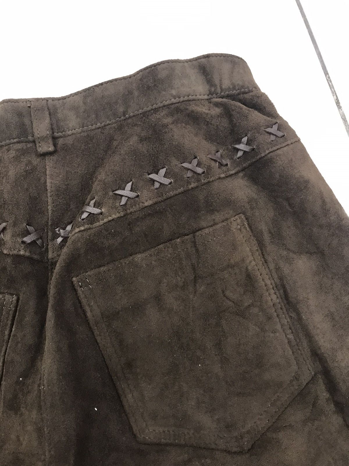 Genuine Leather Cizenne Shibuya Flared Leather Pant Size US 28 / EU 44 - 11 Thumbnail