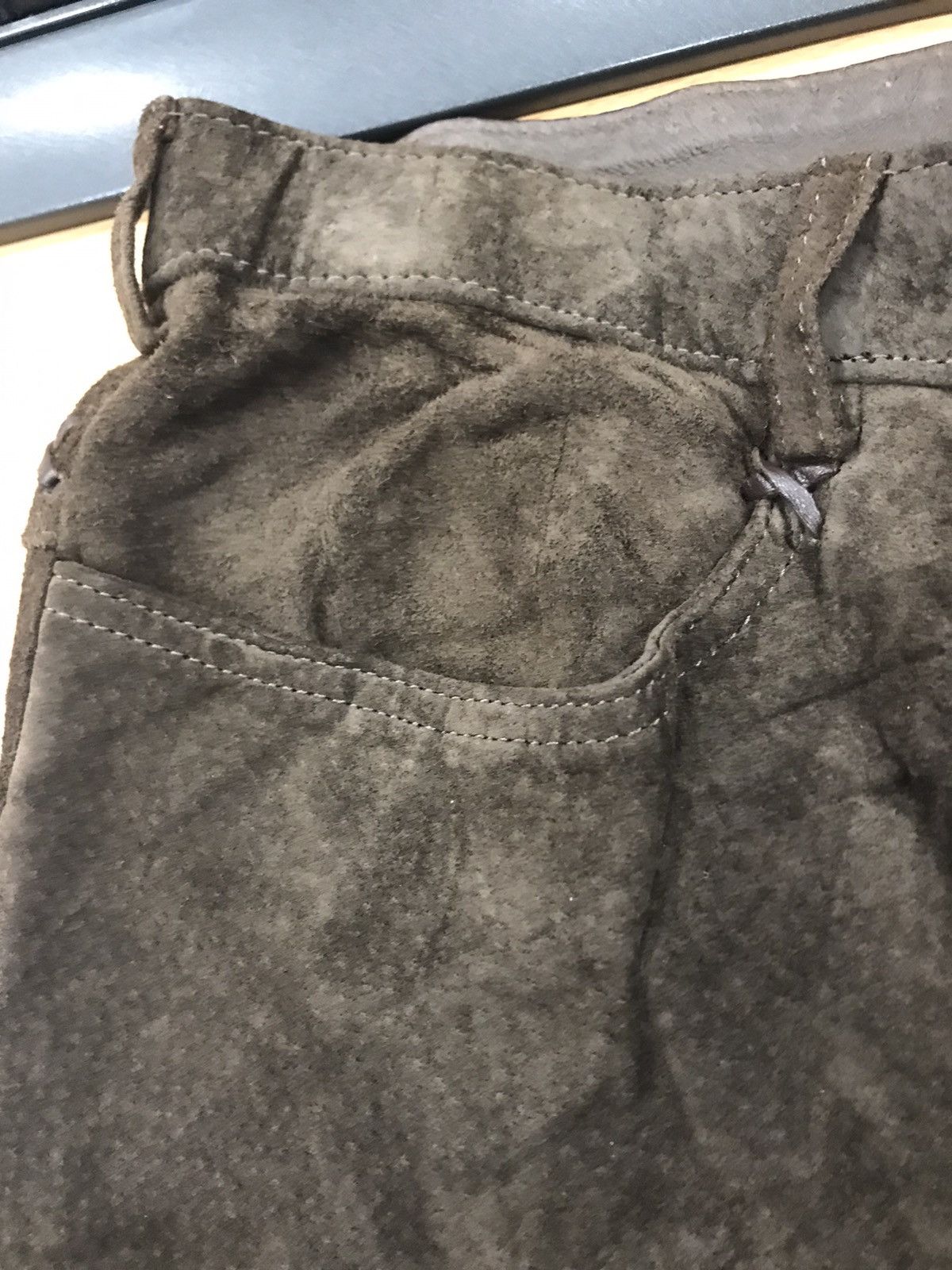 Genuine Leather Cizenne Shibuya Flared Leather Pant Size US 28 / EU 44 - 4 Thumbnail