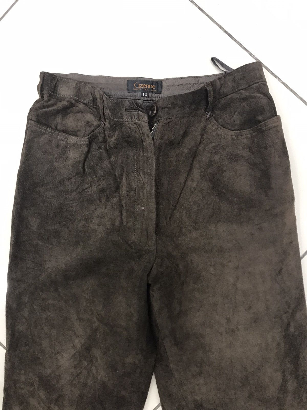 Genuine Leather Cizenne Shibuya Flared Leather Pant Size US 28 / EU 44 - 23 Thumbnail