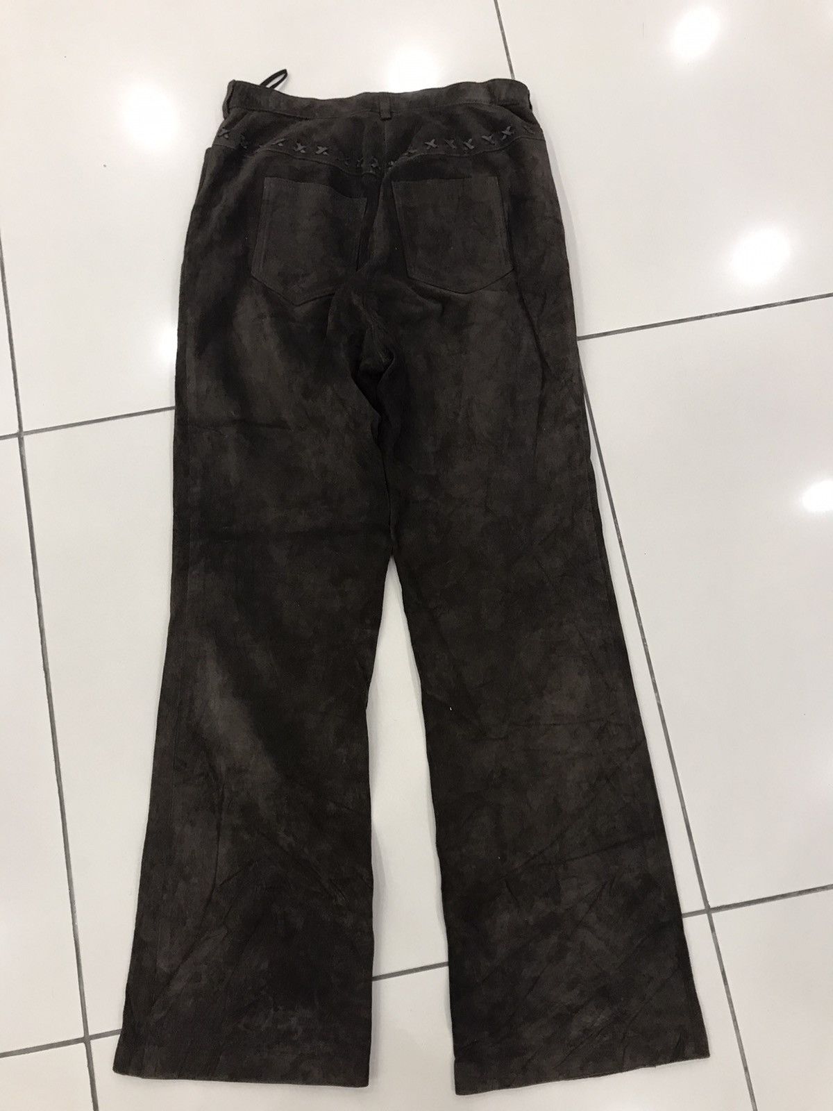Genuine Leather Cizenne Shibuya Flared Leather Pant Size US 28 / EU 44 - 9 Thumbnail