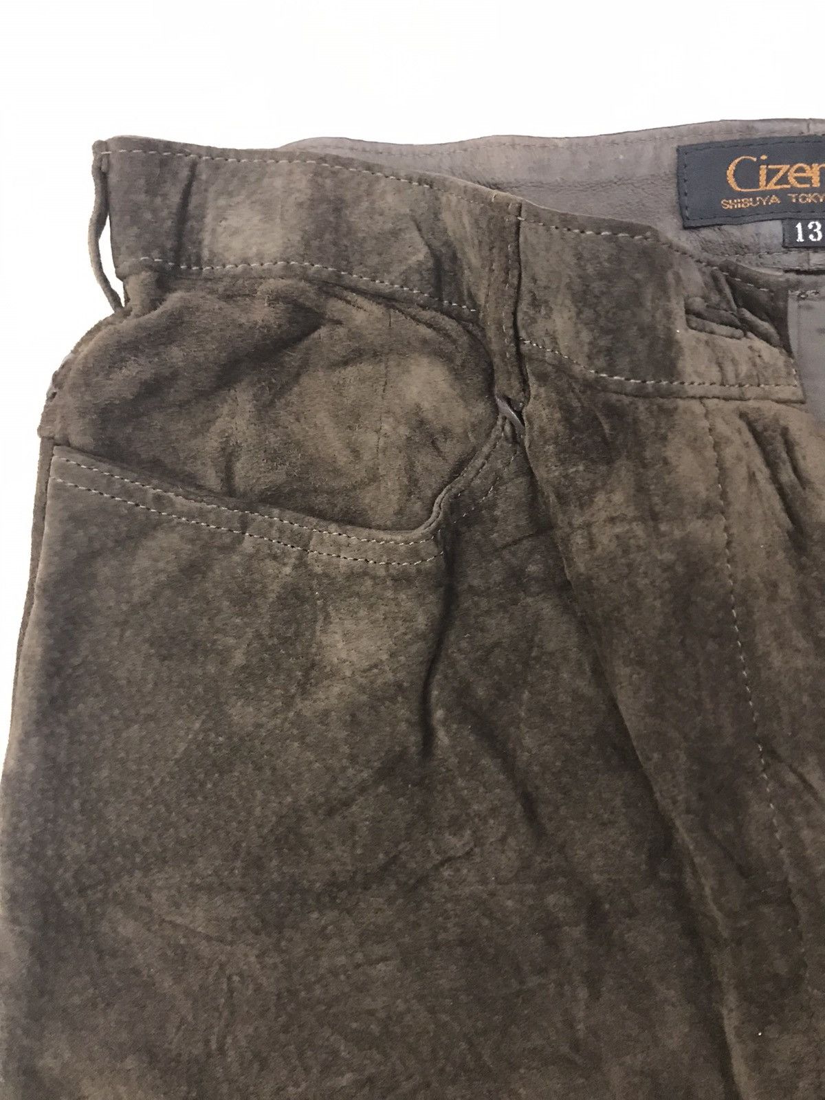 Genuine Leather Cizenne Shibuya Flared Leather Pant Size US 28 / EU 44 - 18 Thumbnail