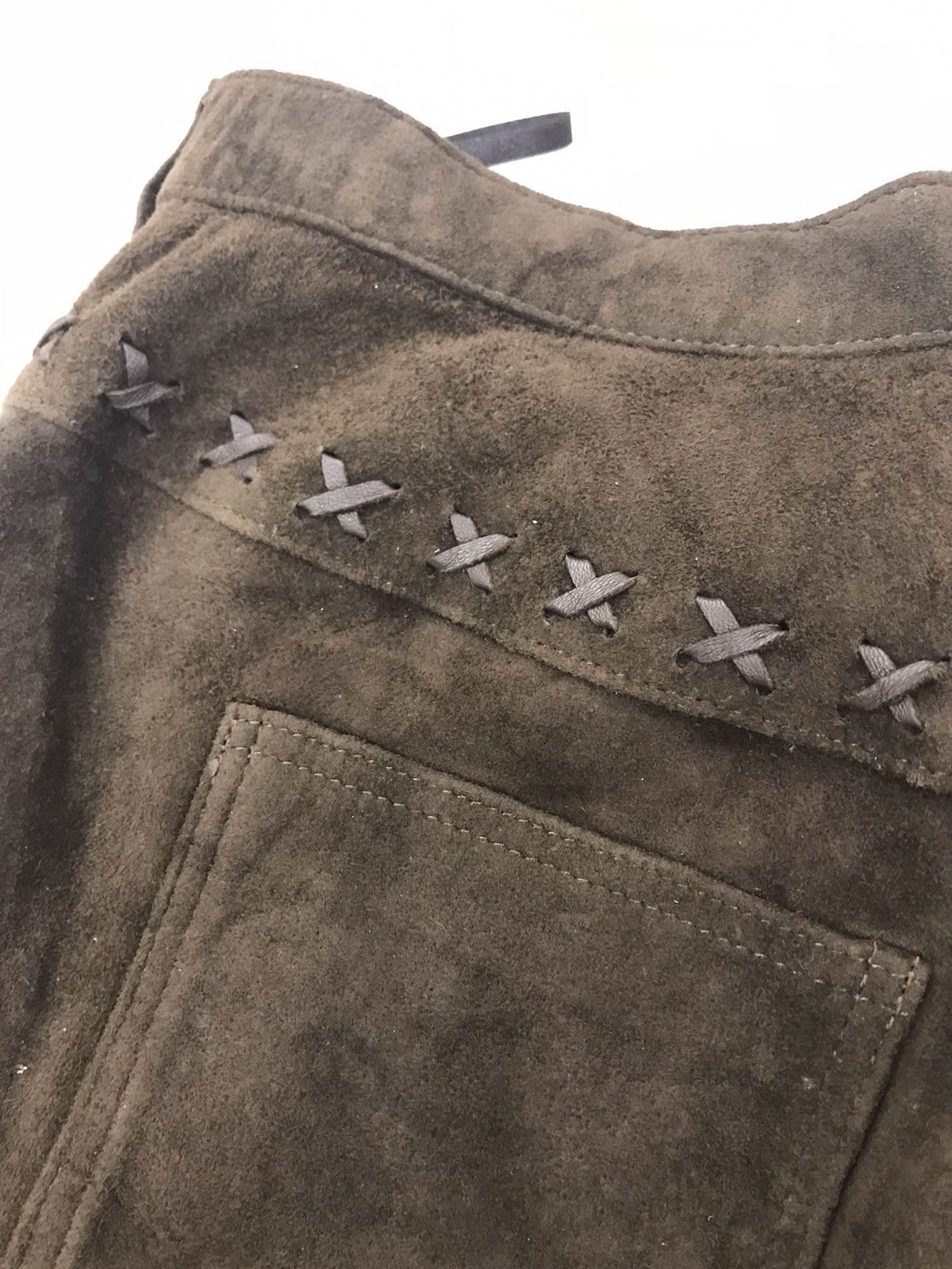 Genuine Leather Cizenne Shibuya Flared Leather Pant Size US 28 / EU 44 - 12 Thumbnail