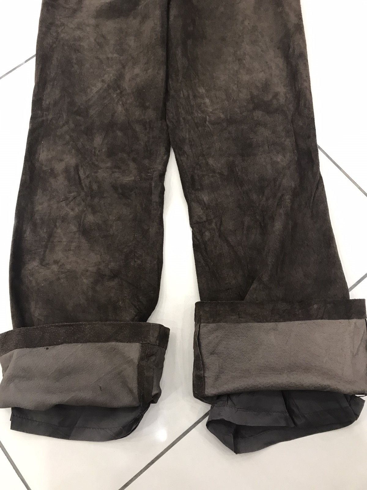 Genuine Leather Cizenne Shibuya Flared Leather Pant Size US 28 / EU 44 - 15 Thumbnail