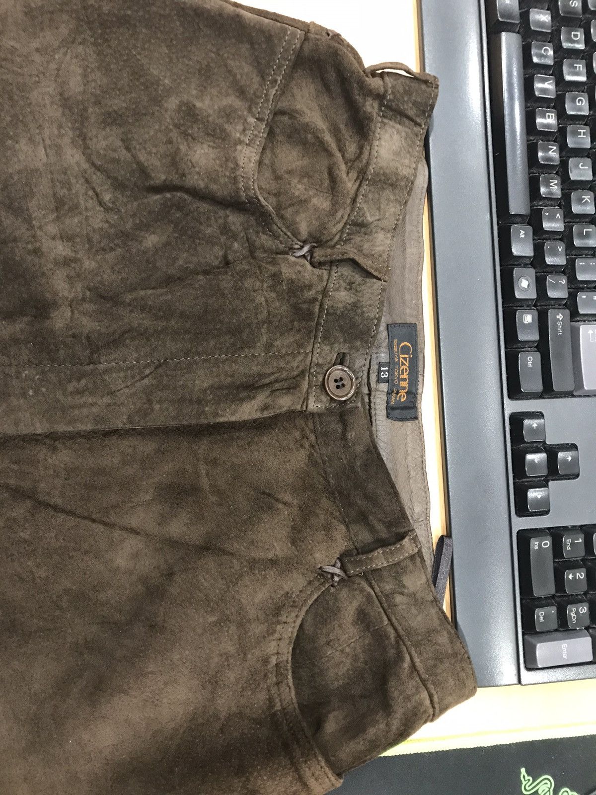 Genuine Leather Cizenne Shibuya Flared Leather Pant Size US 28 / EU 44 - 7 Thumbnail