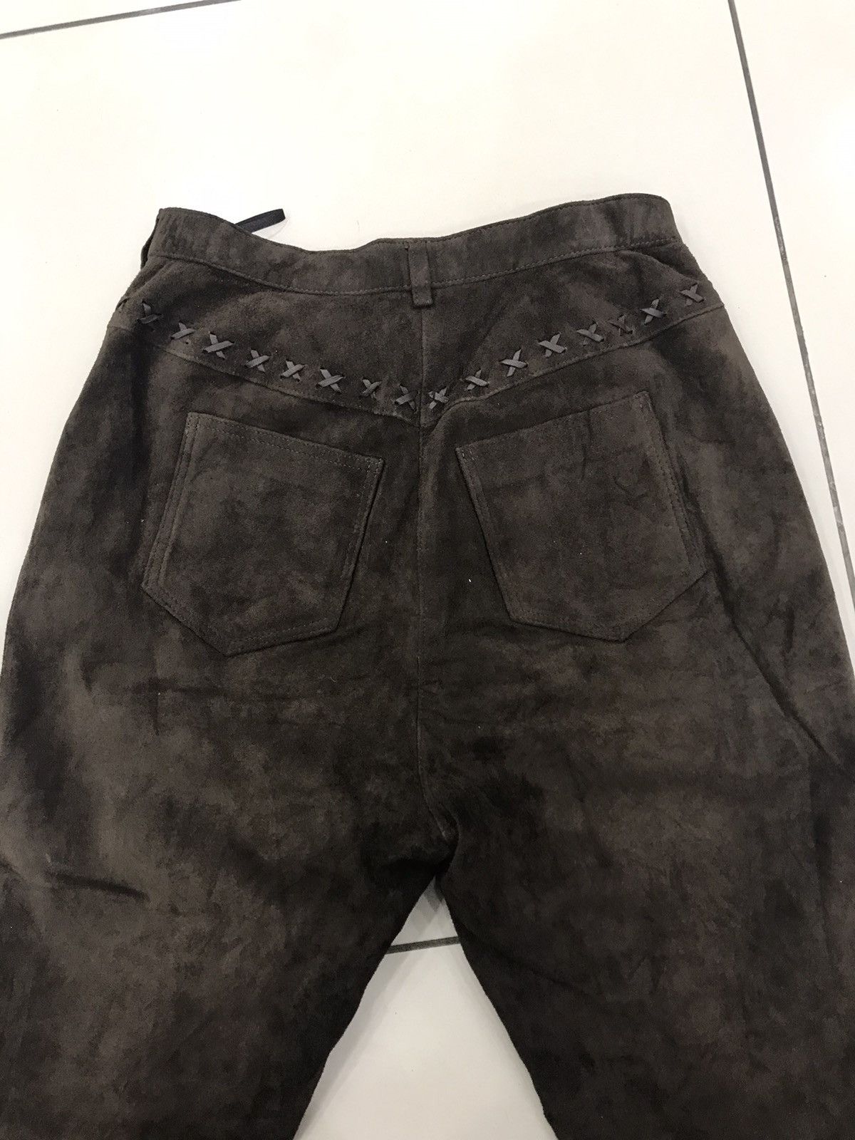 Genuine Leather Cizenne Shibuya Flared Leather Pant Size US 28 / EU 44 - 16 Thumbnail