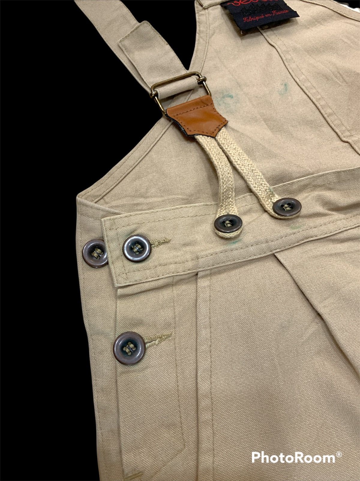 Vetra BIB OVERALL IN ORGANIS TWILL VETRA FRANCE SIZE 40 Size US 32 / EU 48 - 7 Thumbnail