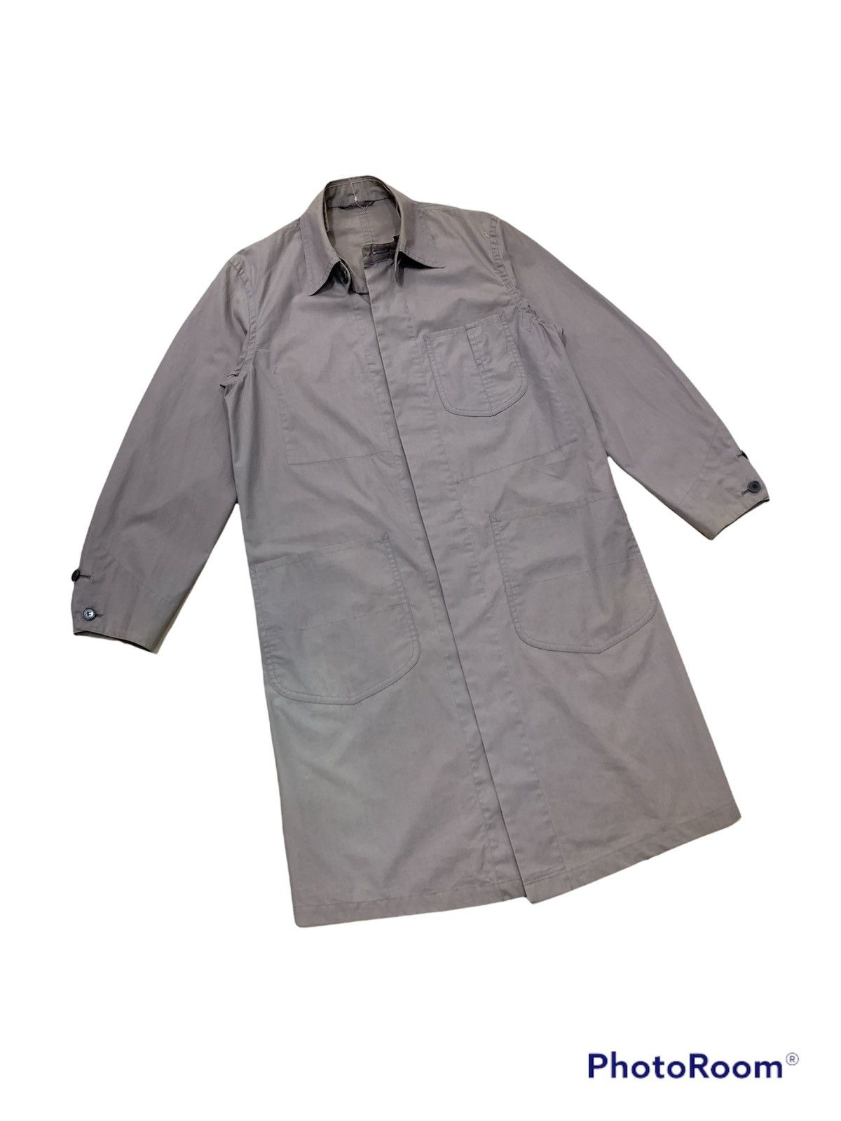 Yohji Yamamoto A.A.R BY YOHJI YAMAMOTO TRENCH COAT OUTERWEAR Size US M / EU 48-50 / 2 - 1 Thumbnail