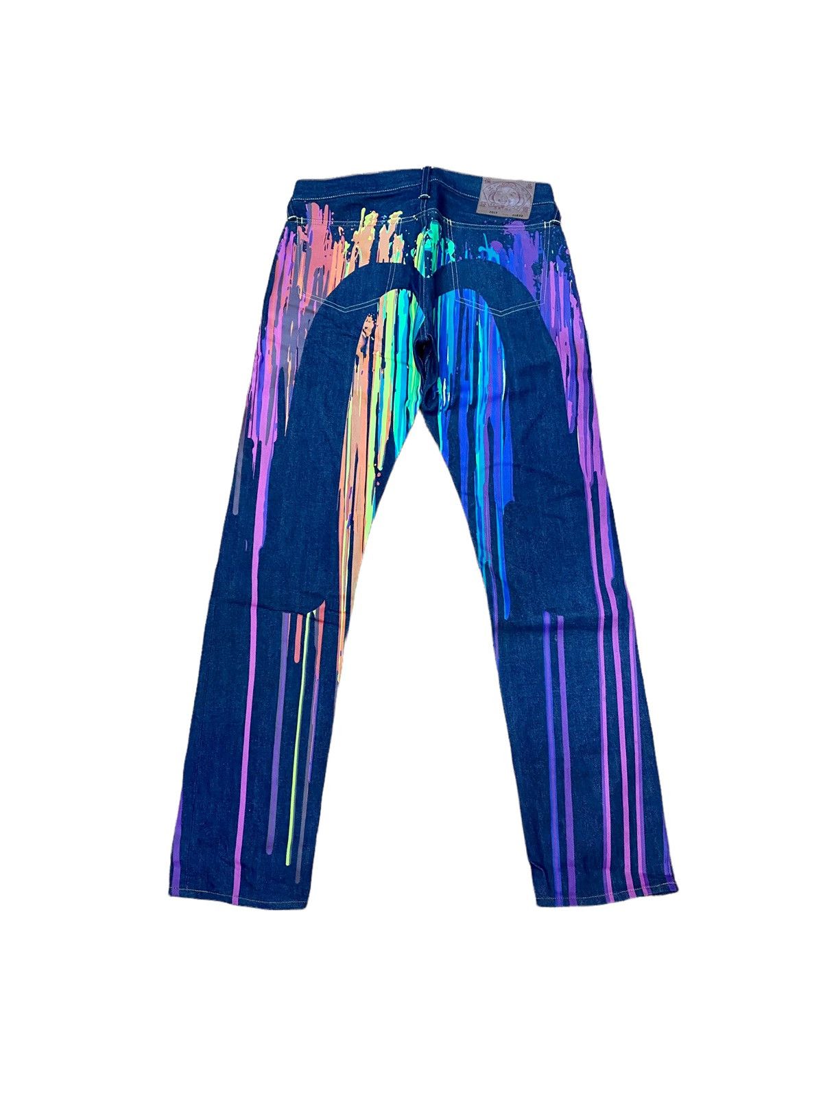 Evisu LAST DROP🔥EVISU x INSA DAICOCK DENIM RARE TRAVIS SCOTT Size US 31 - 1 Thumbnail