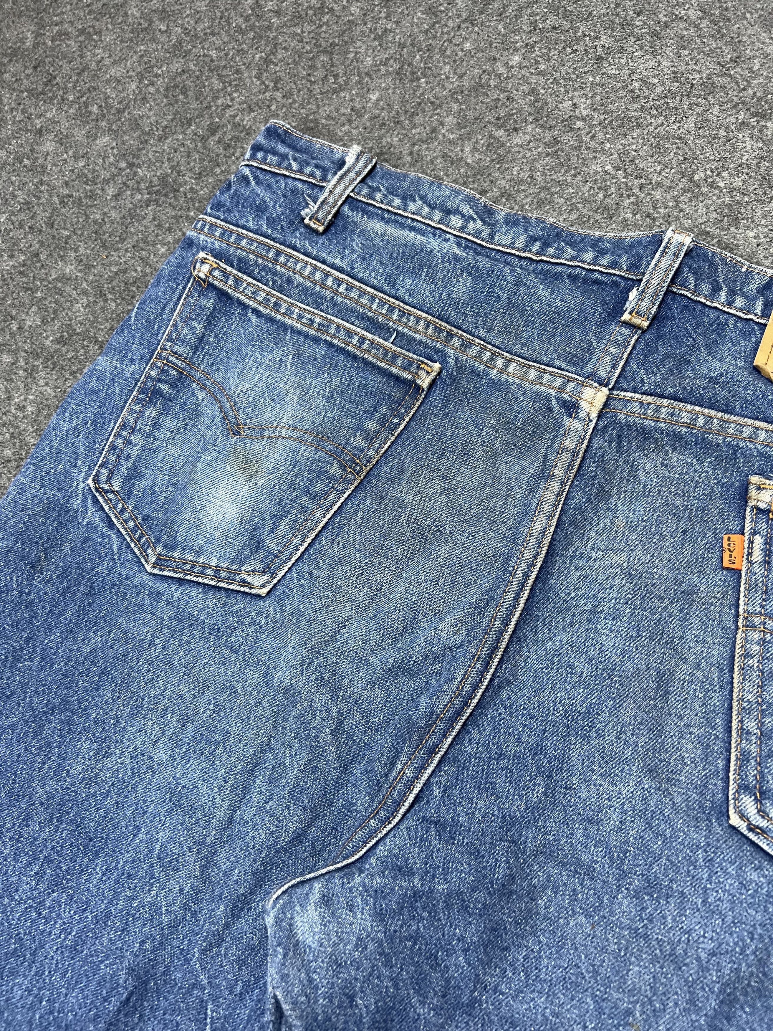 Levi's × Vintage Jeans Vintage Levi's 517 Light Wash Flared Jeans Size US 42 / EU 58 - 14 Thumbnail