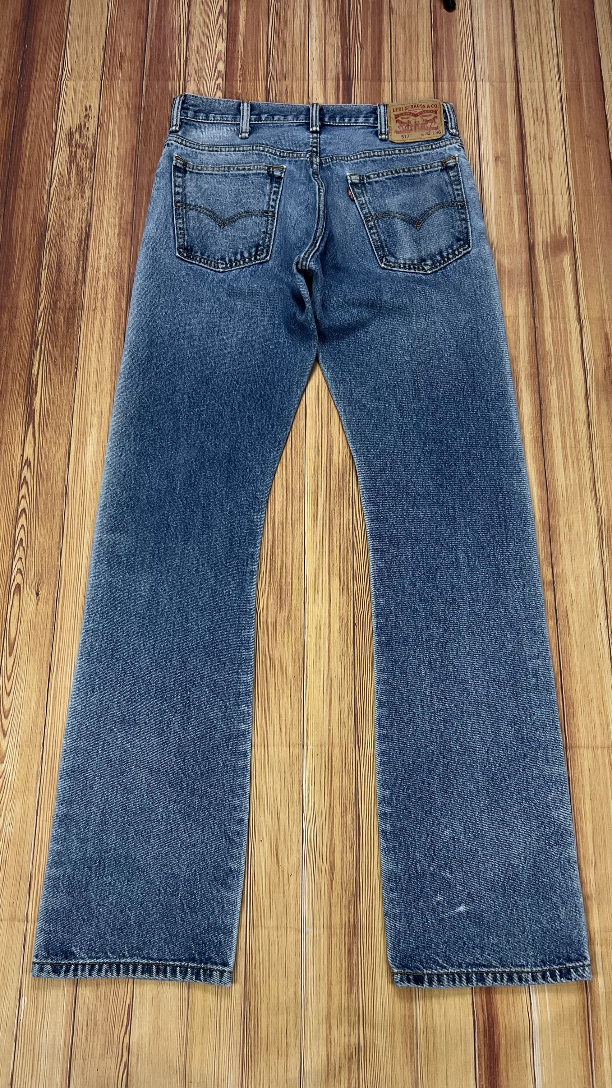 Levi's × Vintage Levis 517 Bootcut Jeans Size US 32 / EU 48 - 12 Thumbnail