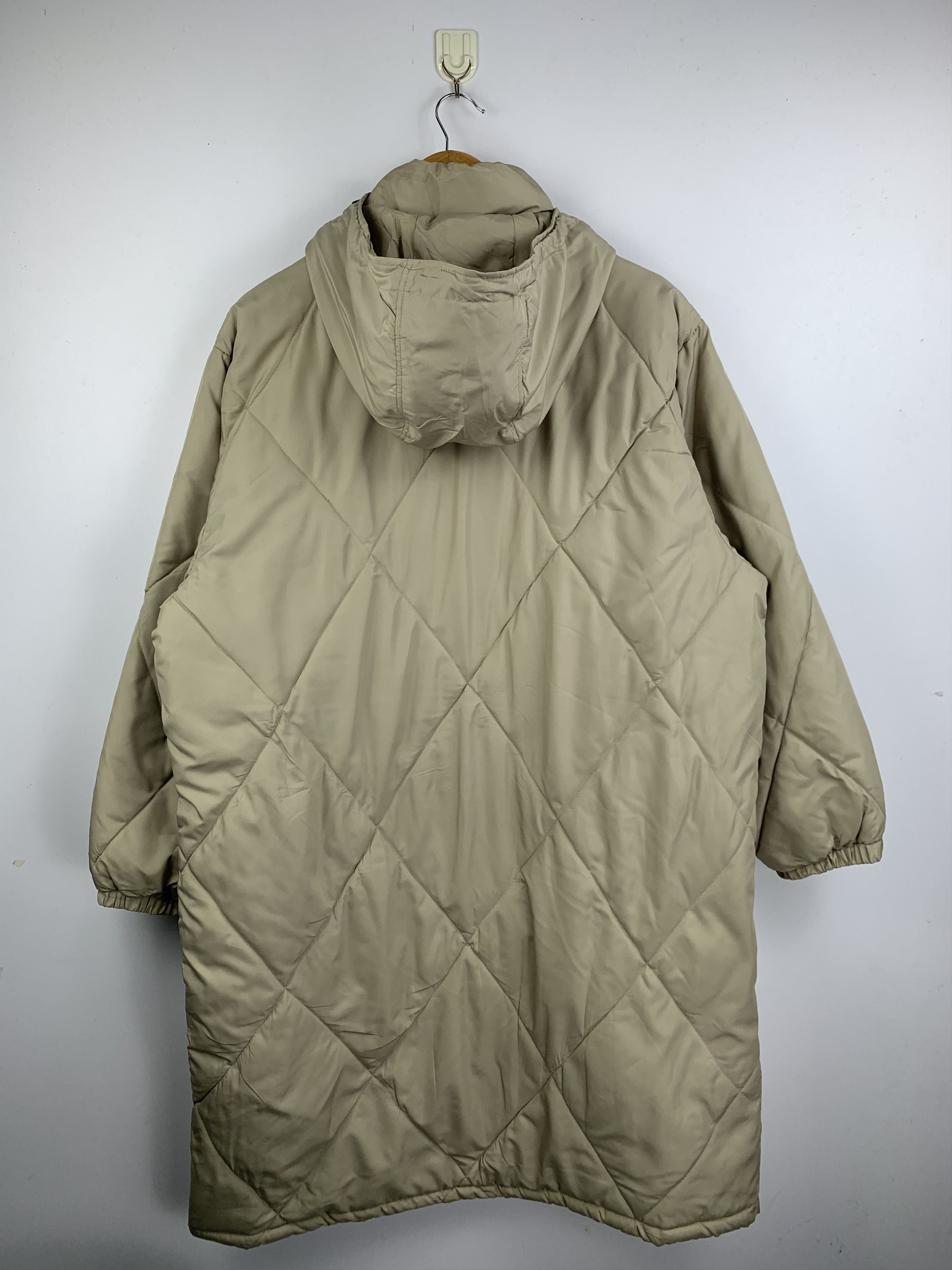 Japanese Brand Vintage HEAD Hoodie Zip Up Quilted Long Jacket Size US L / EU 52-54 / 3 - 4 Thumbnail