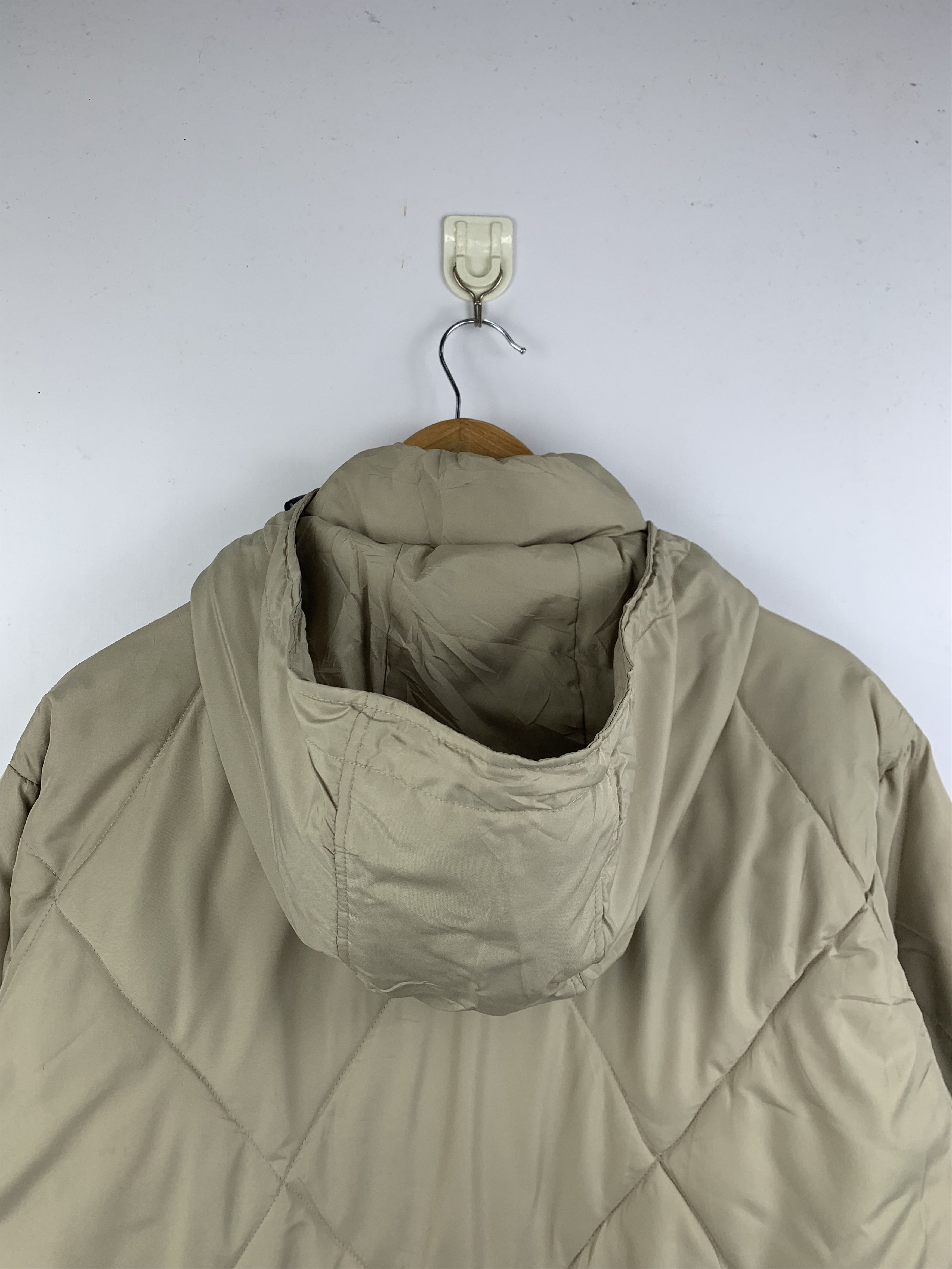 Japanese Brand Vintage HEAD Hoodie Zip Up Quilted Long Jacket Size US L / EU 52-54 / 3 - 3 Thumbnail