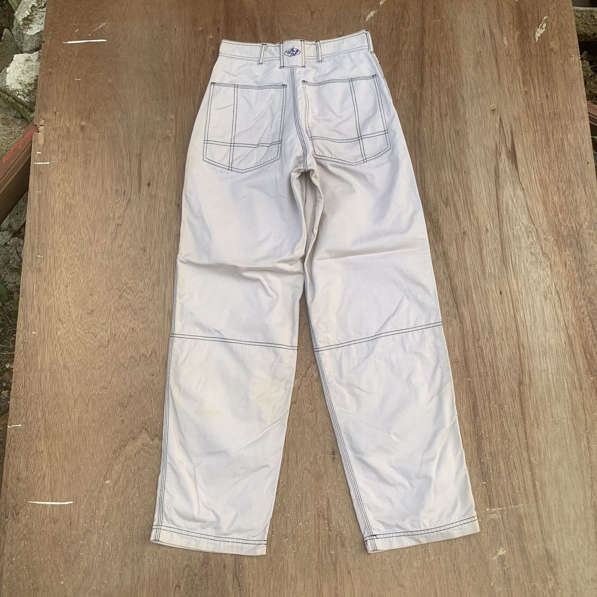 Japanese Brand DOUBLE KNEE JAPANESE VINTAGE TROUSERS SKATE GANG BAGGY PANTS Size US 26 / EU 42 - 8 Thumbnail