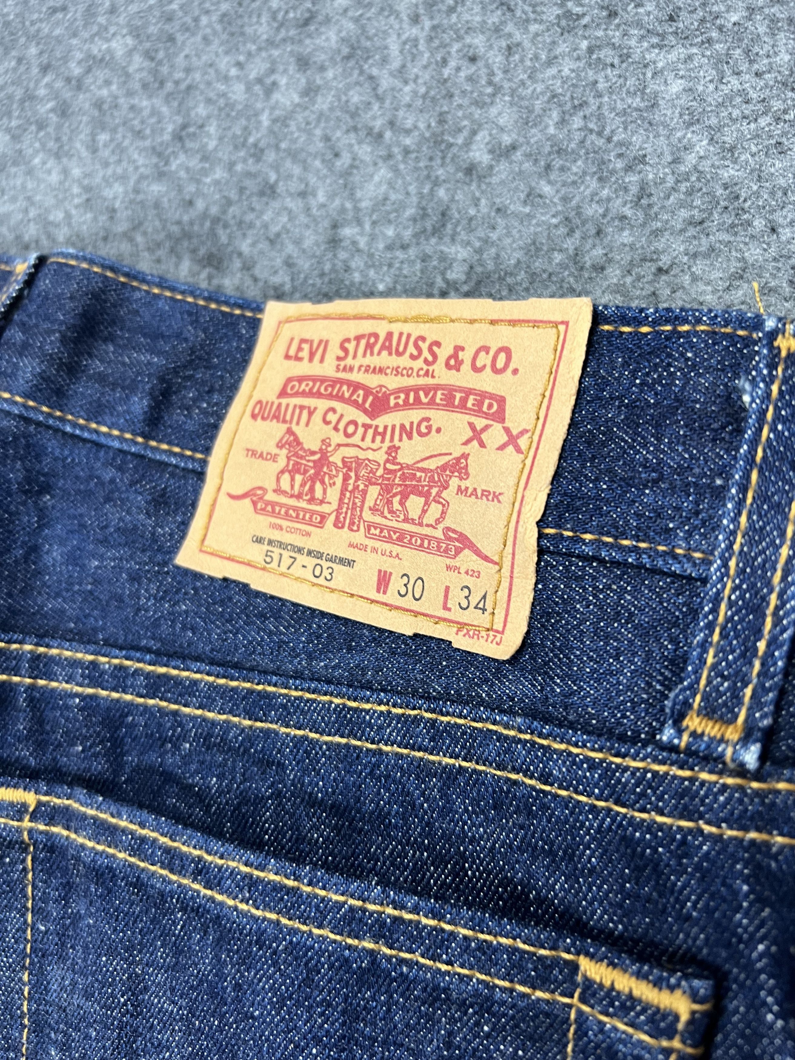 Levi's × Vintage 💥Bootcut💥Levi's 517 Jeans Size US 30 / EU 46 - 5 Thumbnail