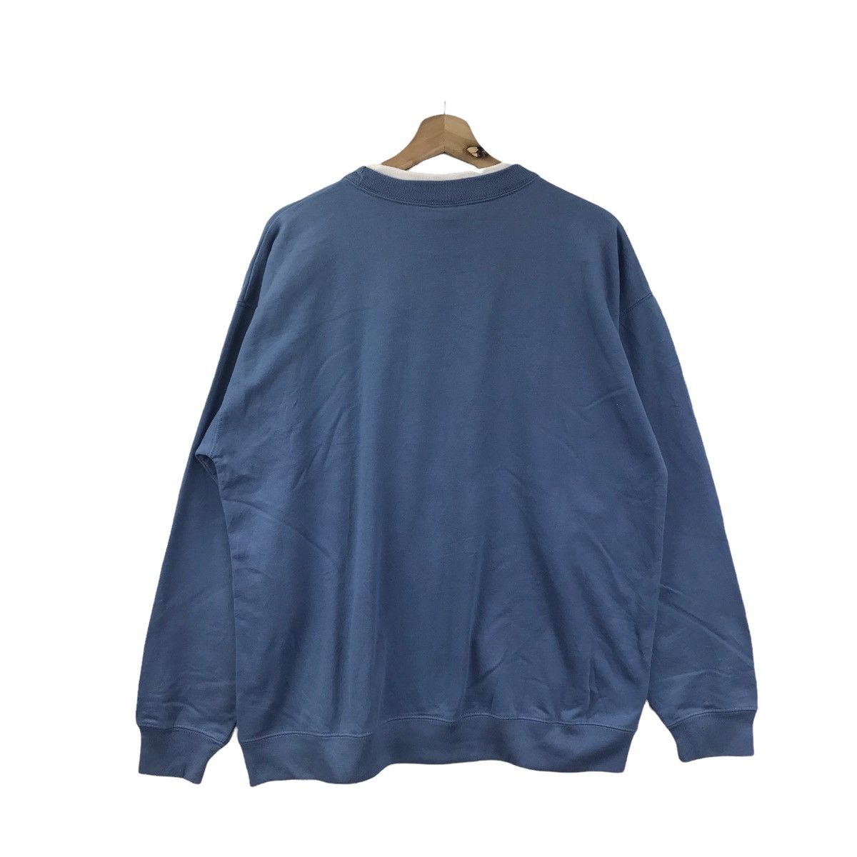 Vintage Vintage M SPORTSWEAR SNOWMEN Christmas Blue Sweatshirt Size US L / EU 52-54 / 3 - 7 Thumbnail