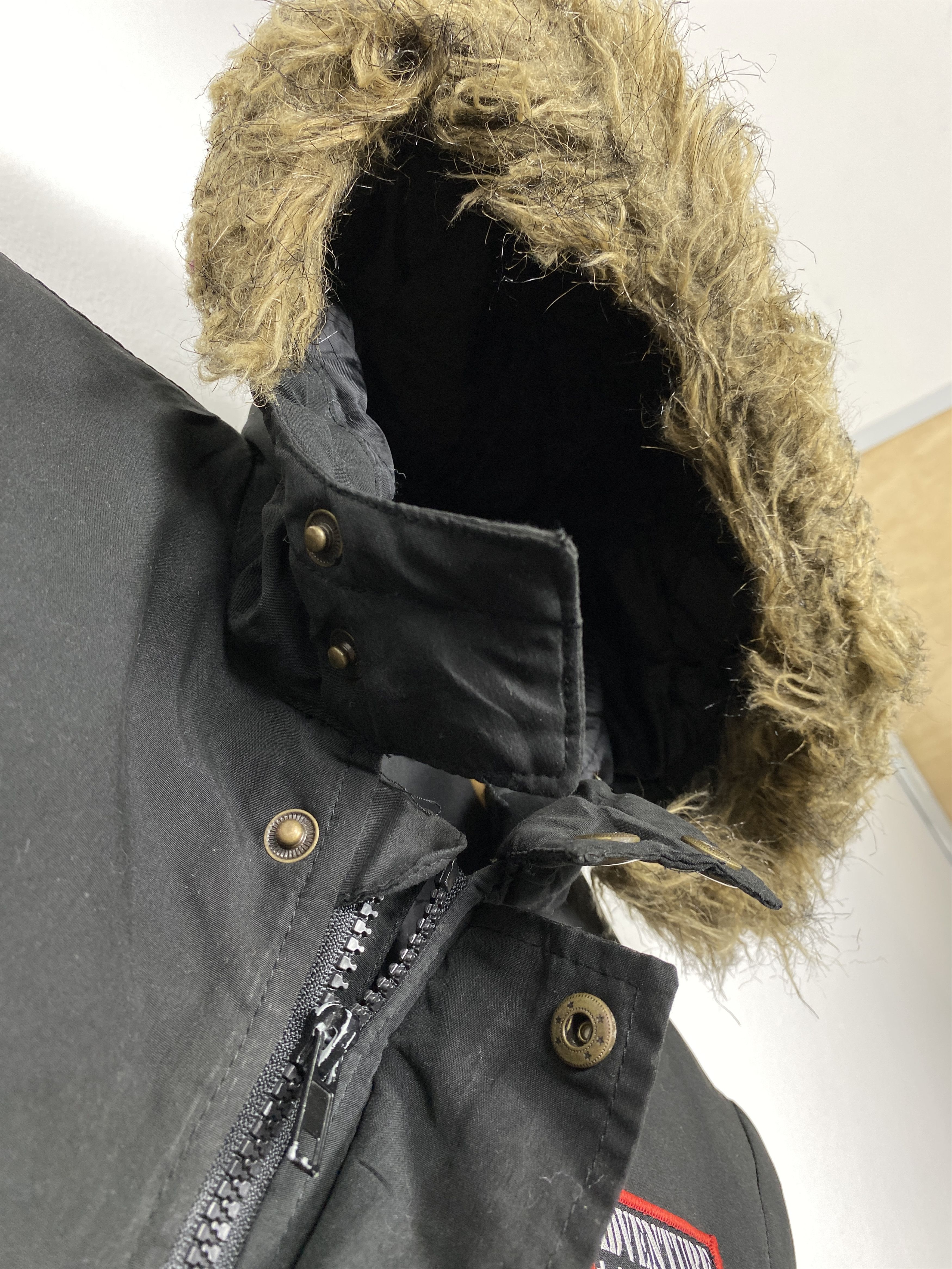 Japanese Brand Vintage Drastic Boy Sherpa Hoodie Jacket Kids Size Size US XXS / EU 40 - 9 Thumbnail