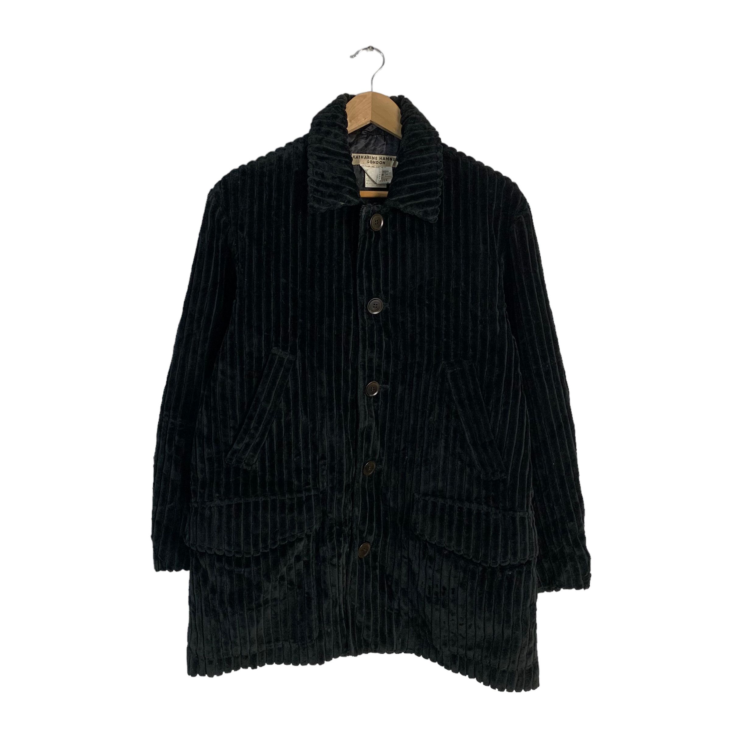 ジャケット・アウター KATHARINE HAMNETT Velvet long coat Katharine Hamnett London Katherine Hamnett Velvet Jacket