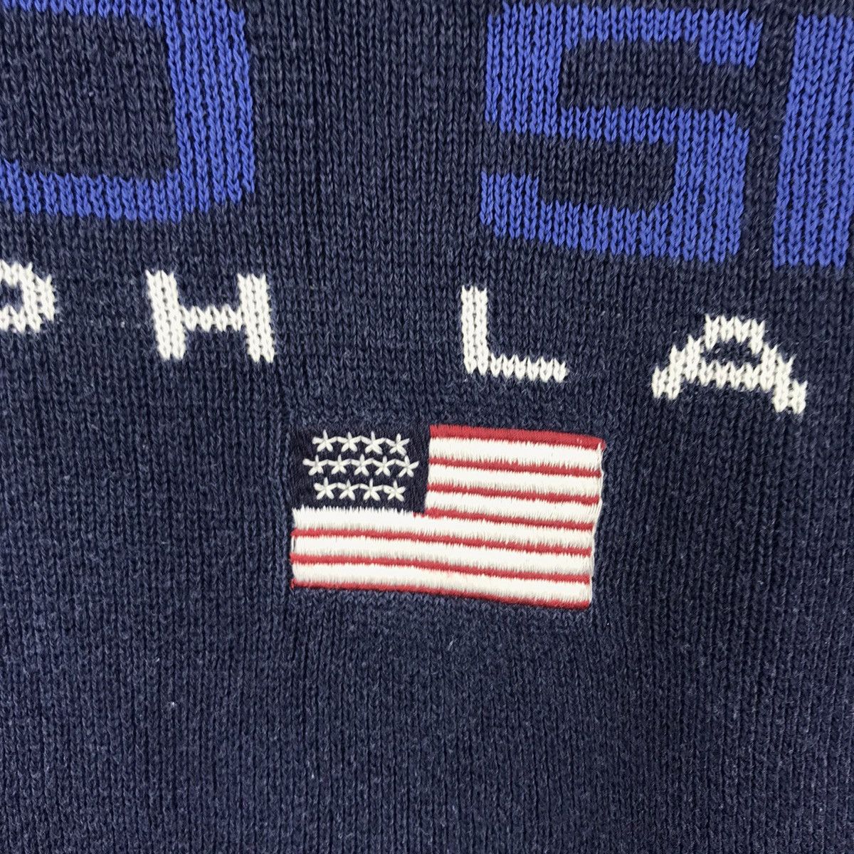 Polo Ralph Lauren POLO RALPH LAUREN Usa Jeans Small Flag Oversize Sweatshirt Size US L / EU 52-54 / 3 - 4 Thumbnail