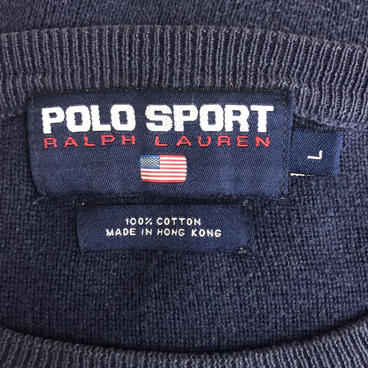 Polo Ralph Lauren POLO RALPH LAUREN Usa Jeans Small Flag Oversize Sweatshirt Size US L / EU 52-54 / 3 - 5 Thumbnail