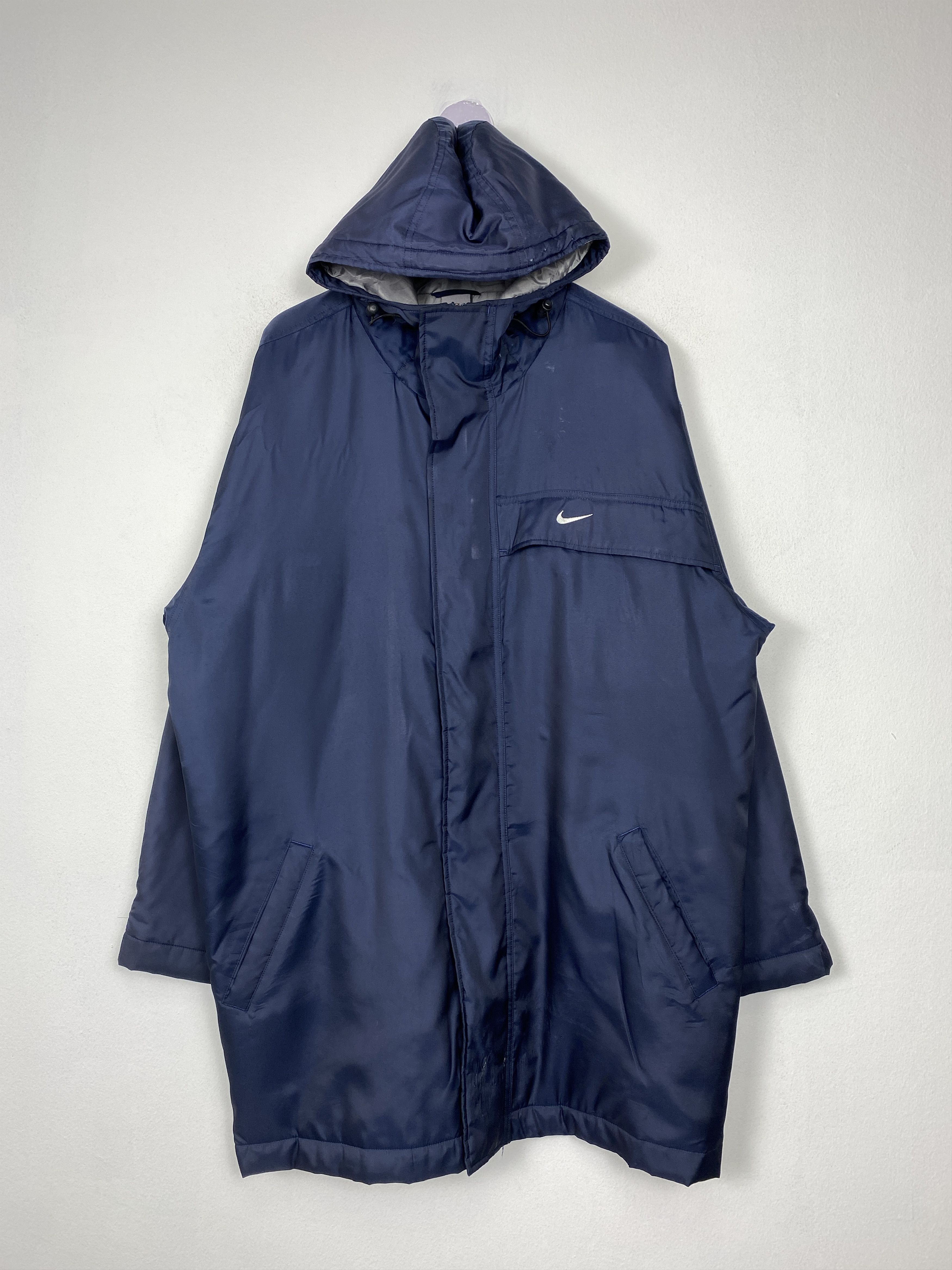 Nike Vintage NIKE Hoodie Zip Up Sport Jacket Size US XL / EU 56 / 4 - 1 Thumbnail