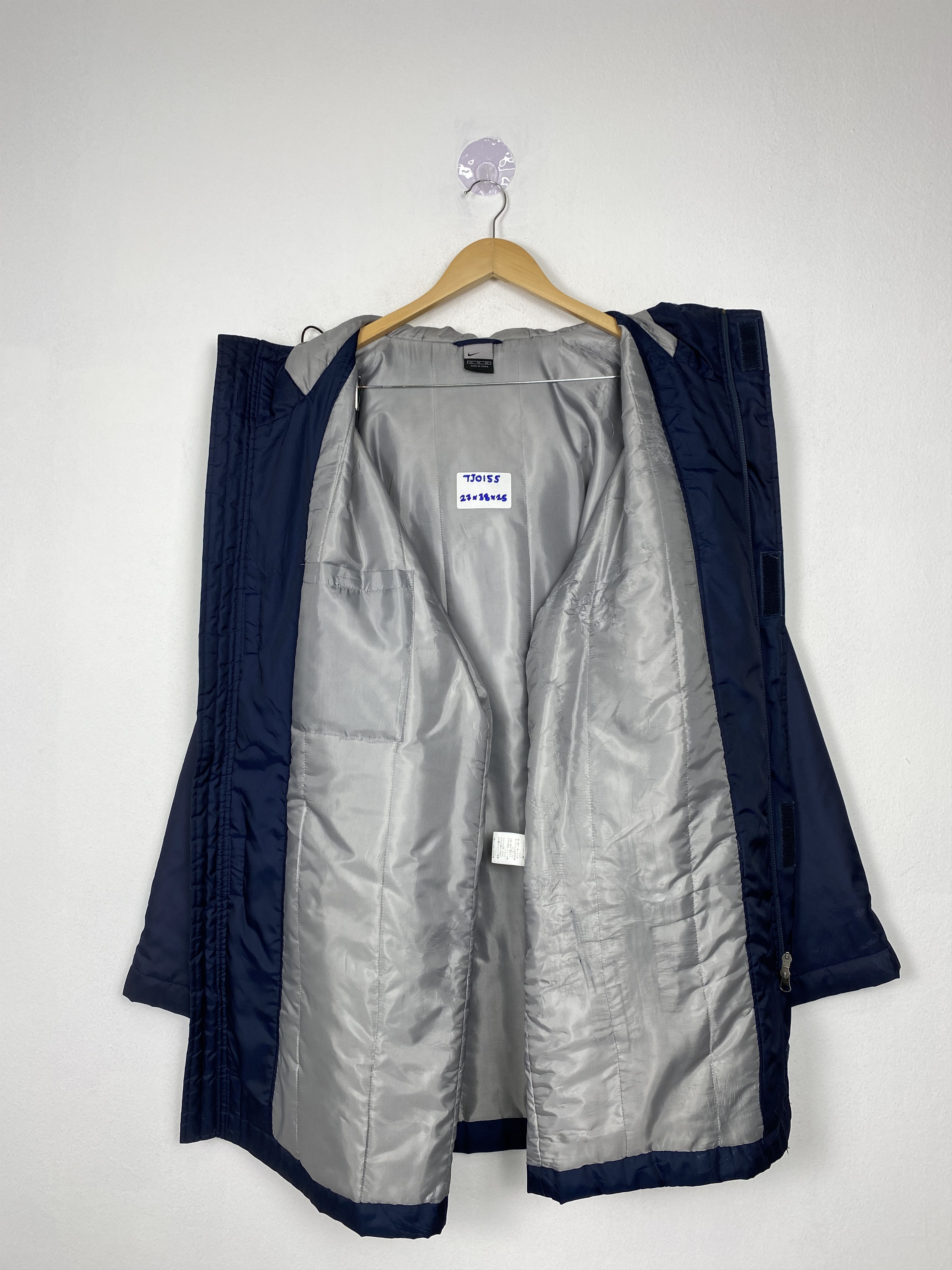 Nike Vintage NIKE Hoodie Zip Up Sport Jacket Size US XL / EU 56 / 4 - 4 Thumbnail