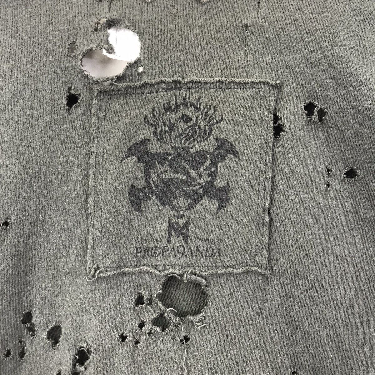 Japanese Brand PROPA9ANDA JOSH ROX Moon Age Devilment JapanDistressedTshirt Size US M / EU 48-50 / 2 - 9 Thumbnail