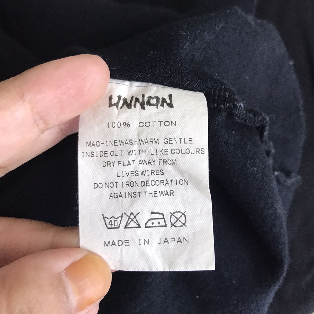 Vintage EVANGELION x UNNON 1:0 Japanese Brand Anime Black T shirt Size US M / EU 48-50 / 2 - 7 Thumbnail