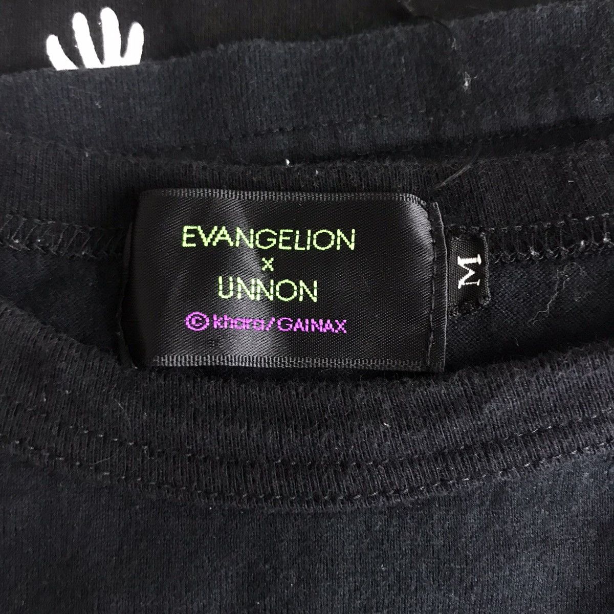 Vintage EVANGELION x UNNON 1:0 Japanese Brand Anime Black T shirt Size US M / EU 48-50 / 2 - 5 Thumbnail
