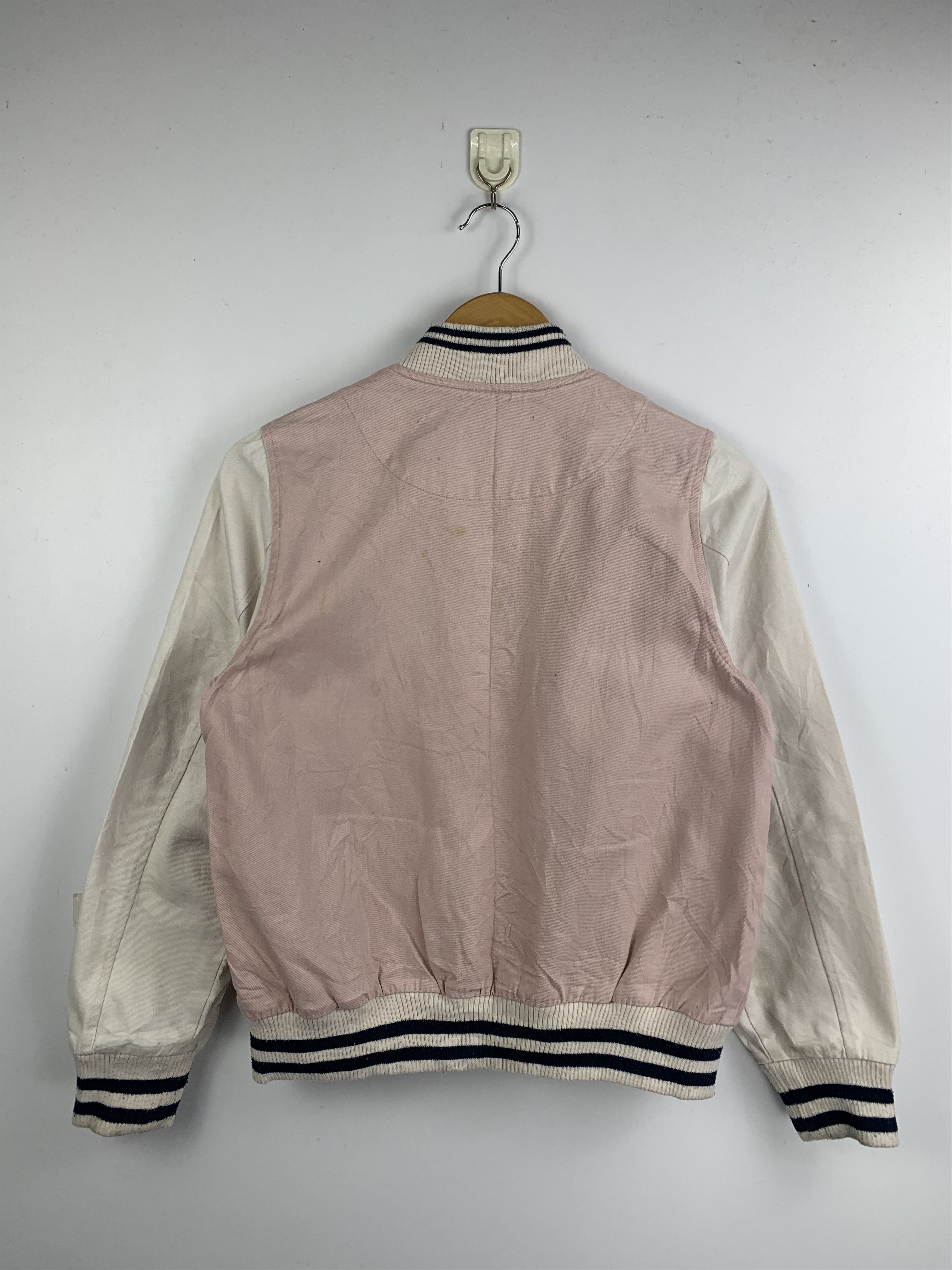 Japanese Brand Vintage Japanese Brand Button Up Wool Varsity Jacket Size US L / EU 52-54 / 3 - 7 Thumbnail