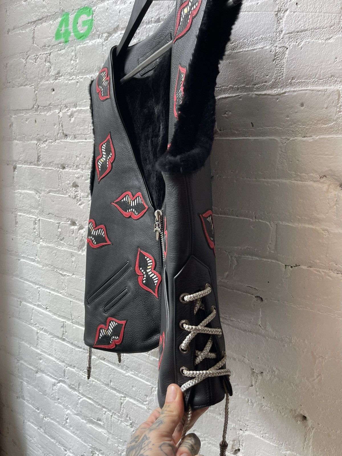 Chrome Hearts CHROME HEARTS 1/1 MATTY BOY MINK LEATHER VEST JACKET Size US M / EU 48-50 / 2 - 11 Thumbnail