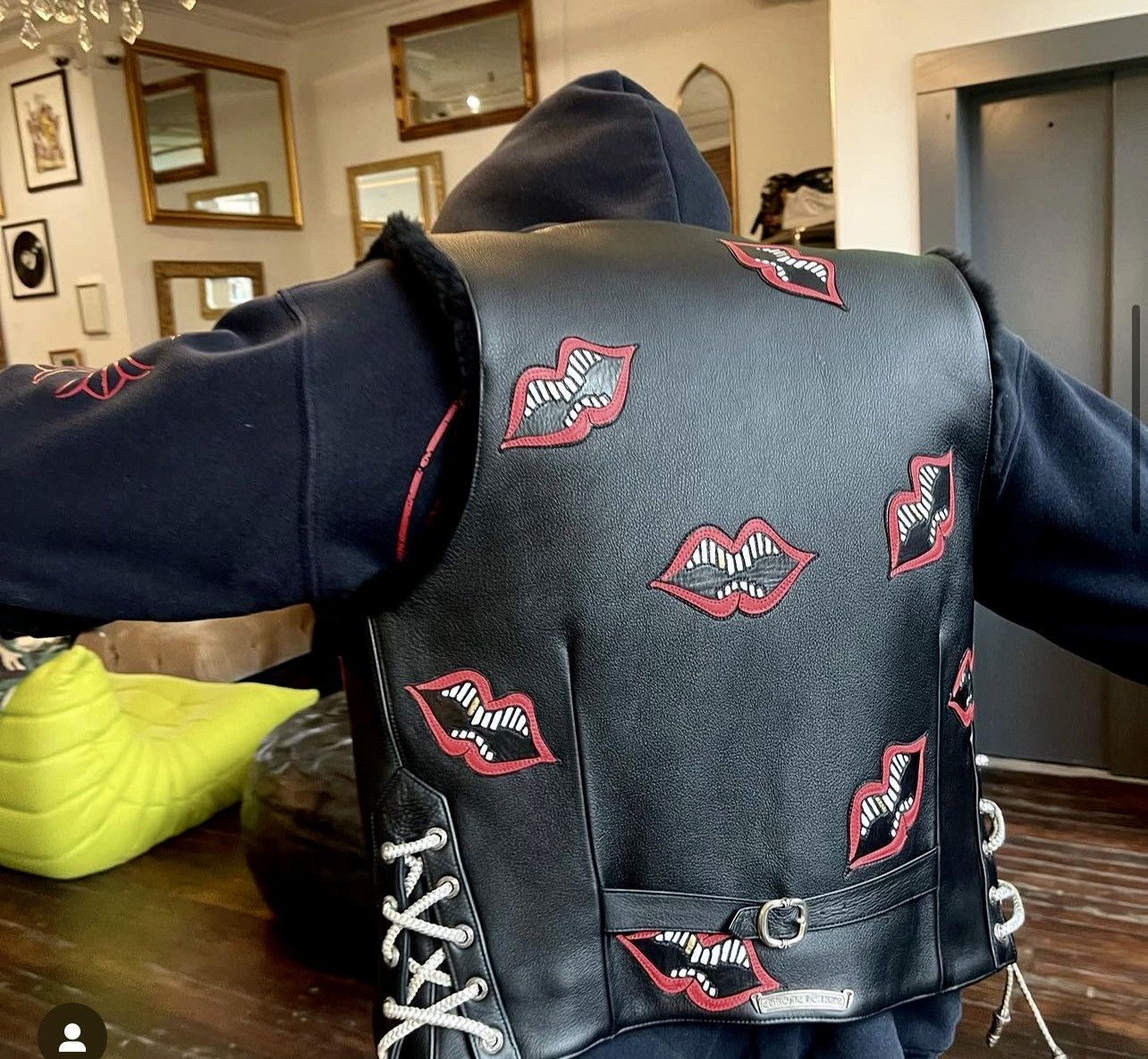 Chrome Hearts CHROME HEARTS 1/1 MATTY BOY MINK LEATHER VEST JACKET Size US M / EU 48-50 / 2 - 25 Thumbnail