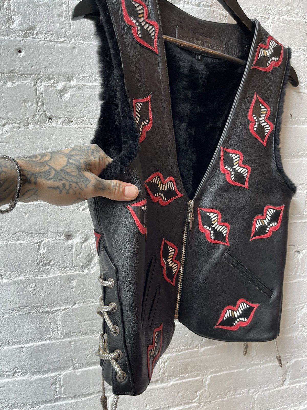 Chrome Hearts CHROME HEARTS 1/1 MATTY BOY MINK LEATHER VEST JACKET Size US M / EU 48-50 / 2 - 10 Thumbnail