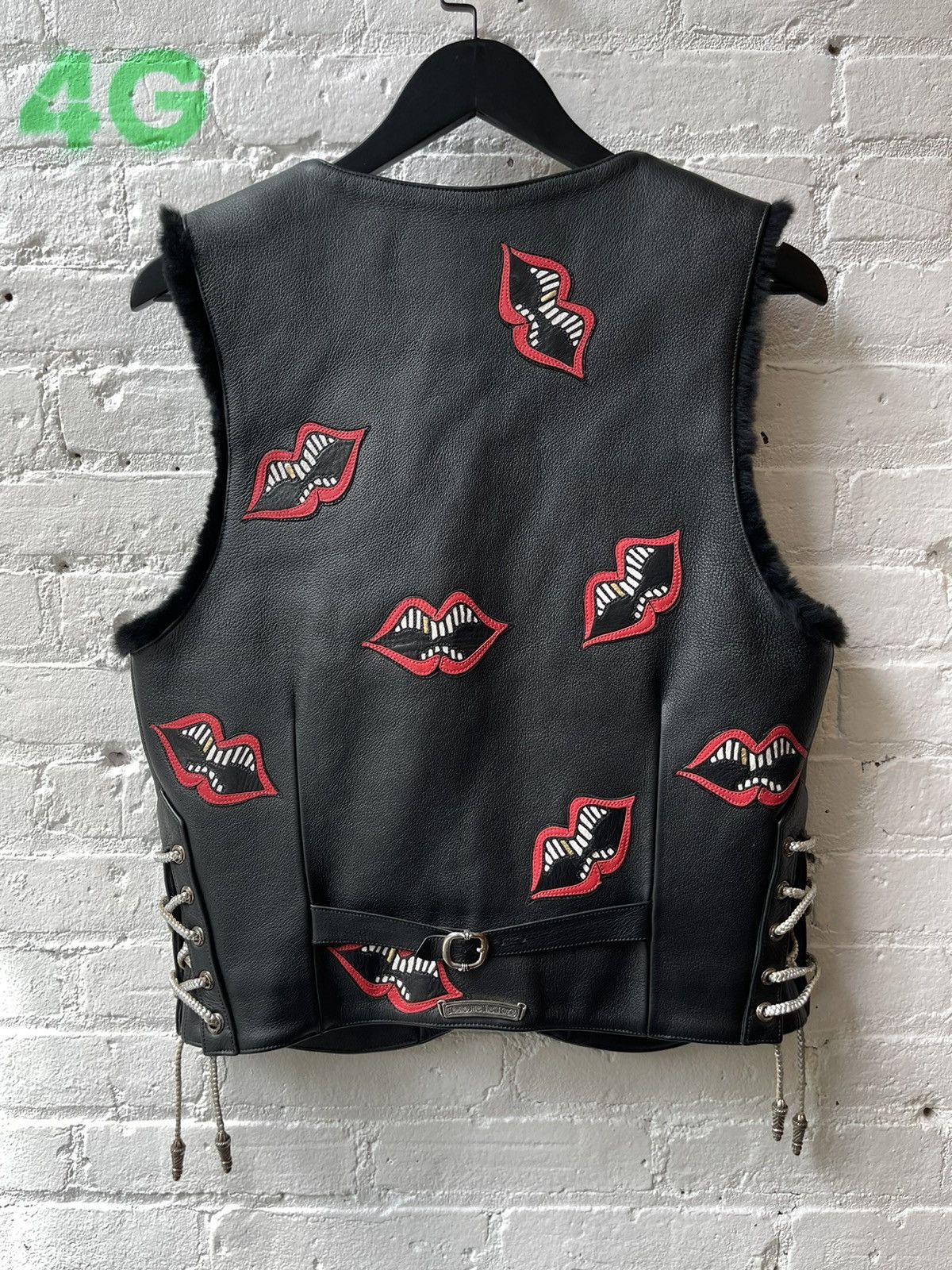 Chrome Hearts CHROME HEARTS 1/1 MATTY BOY MINK LEATHER VEST JACKET Size US M / EU 48-50 / 2 - 14 Thumbnail
