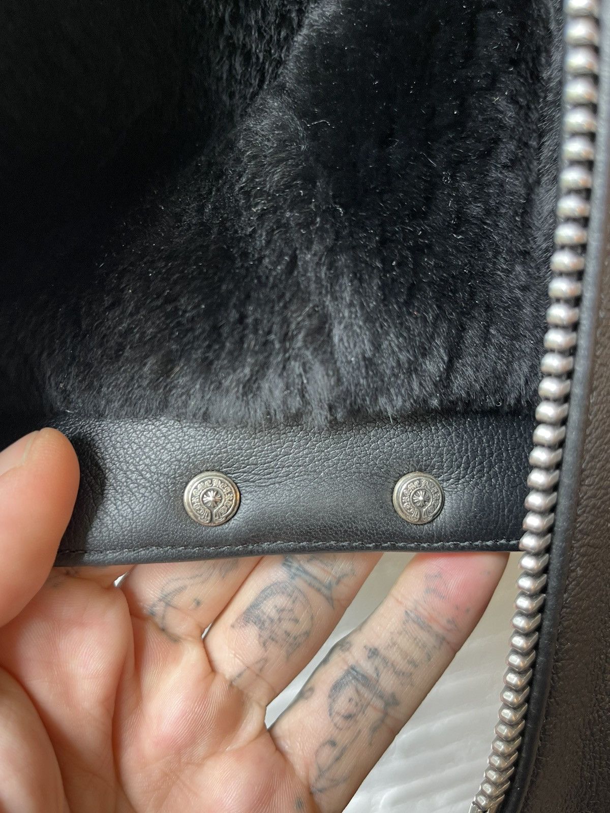 Chrome Hearts CHROME HEARTS 1/1 MATTY BOY MINK LEATHER VEST JACKET Size US M / EU 48-50 / 2 - 23 Thumbnail