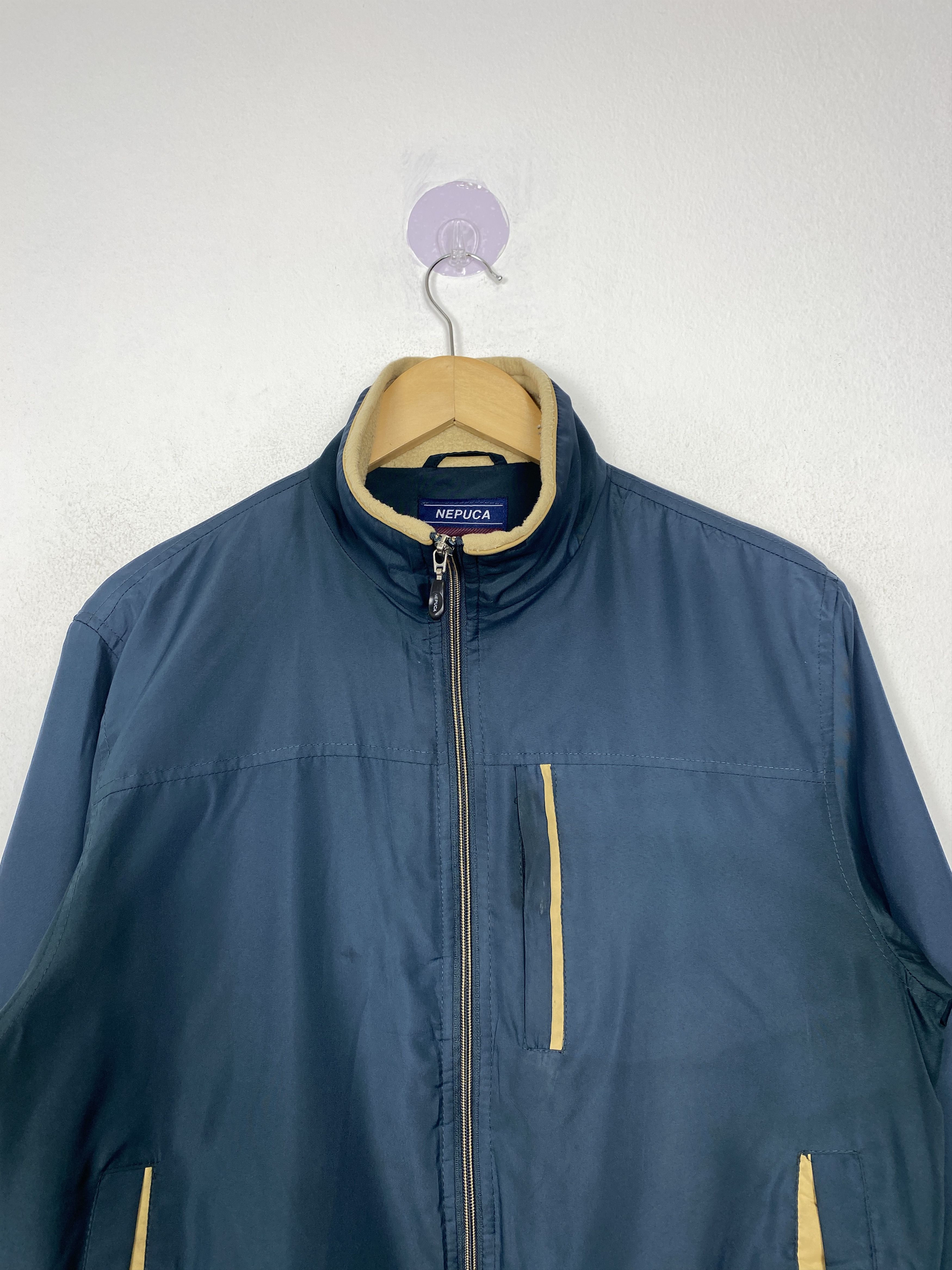 Japanese Brand Vintage Nepuca Zip Up Bomber Jacket Size US M / EU 48-50 / 2 - 2 Thumbnail