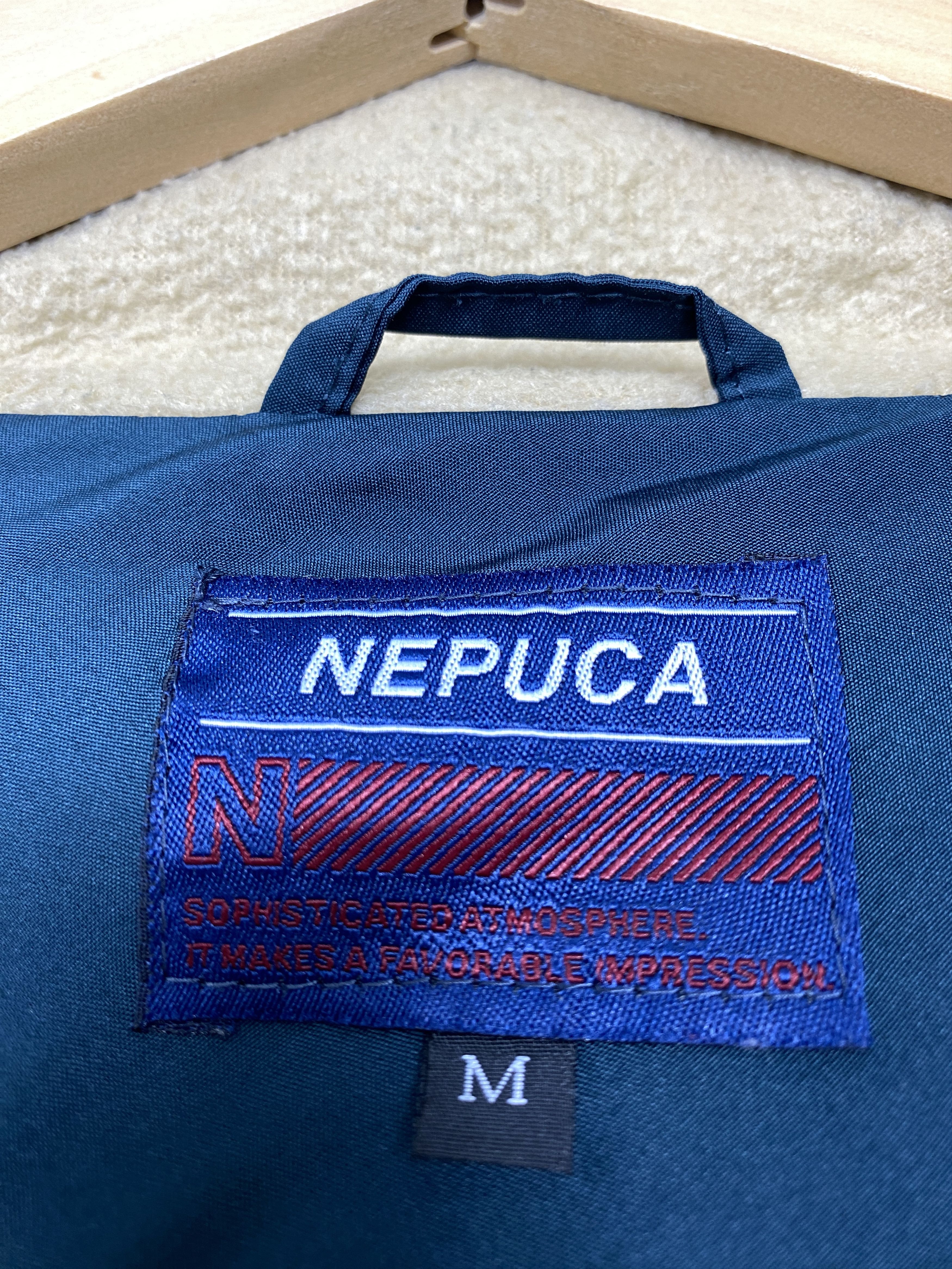 Japanese Brand Vintage Nepuca Zip Up Bomber Jacket Size US M / EU 48-50 / 2 - 14 Thumbnail
