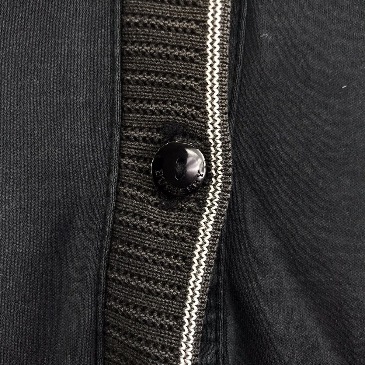 Burberry BURBERRY GOLF London Black Collar Long Sleeve T Shirt Size US M / EU 48-50 / 2 - 4 Thumbnail