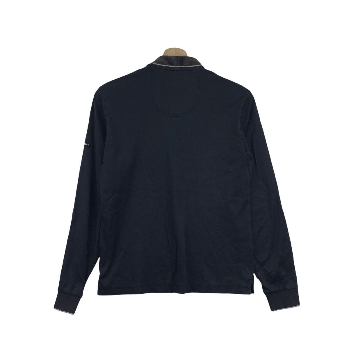 Burberry BURBERRY GOLF London Black Collar Long Sleeve T Shirt Size US M / EU 48-50 / 2 - 9 Thumbnail