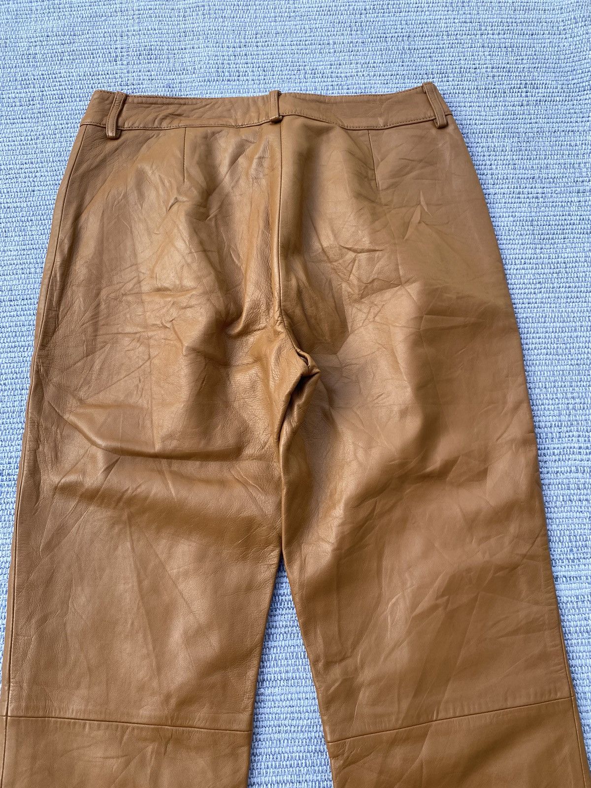 Genuine Leather vakko sport lamb leather pants Size 26" / US 2 / IT 38 - 6 Thumbnail