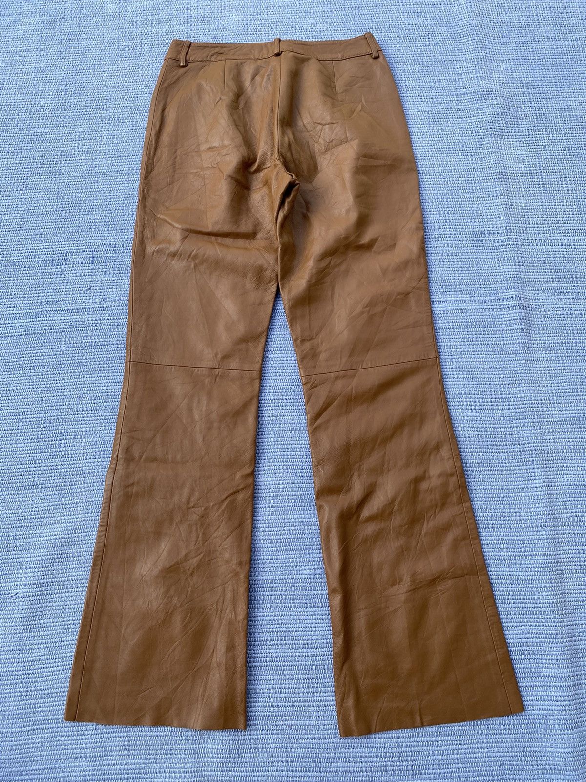 Genuine Leather vakko sport lamb leather pants Size 26" / US 2 / IT 38 - 5 Thumbnail