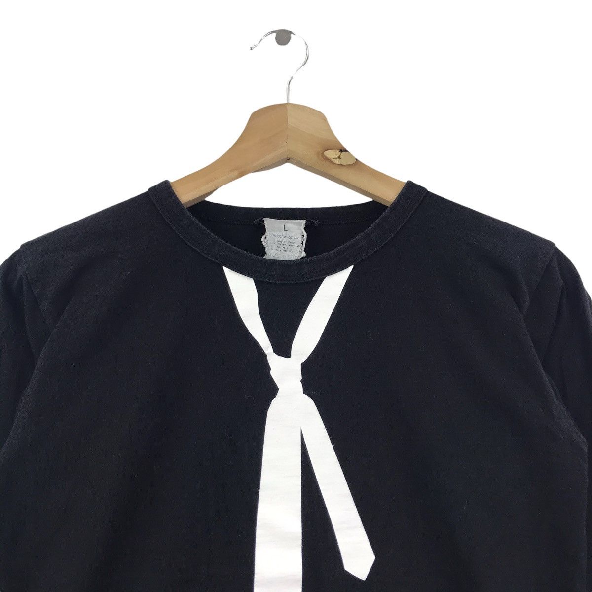 agnes b. AGNES B ENFANT France Designer Black Long Sleeve T Shirt Size US L / EU 52-54 / 3 - 2 Thumbnail