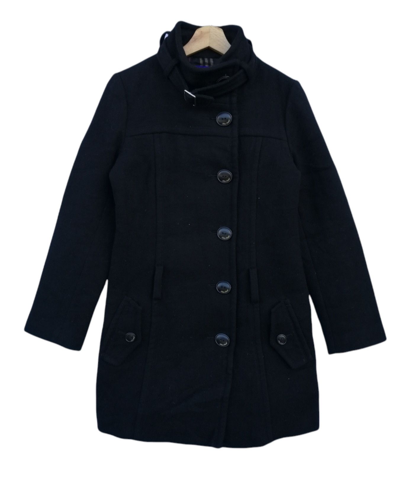 Burberry BURBERRY LONDON Blue Label Long Coat Jacket Size S / US 4 / IT 40 - 2 Thumbnail