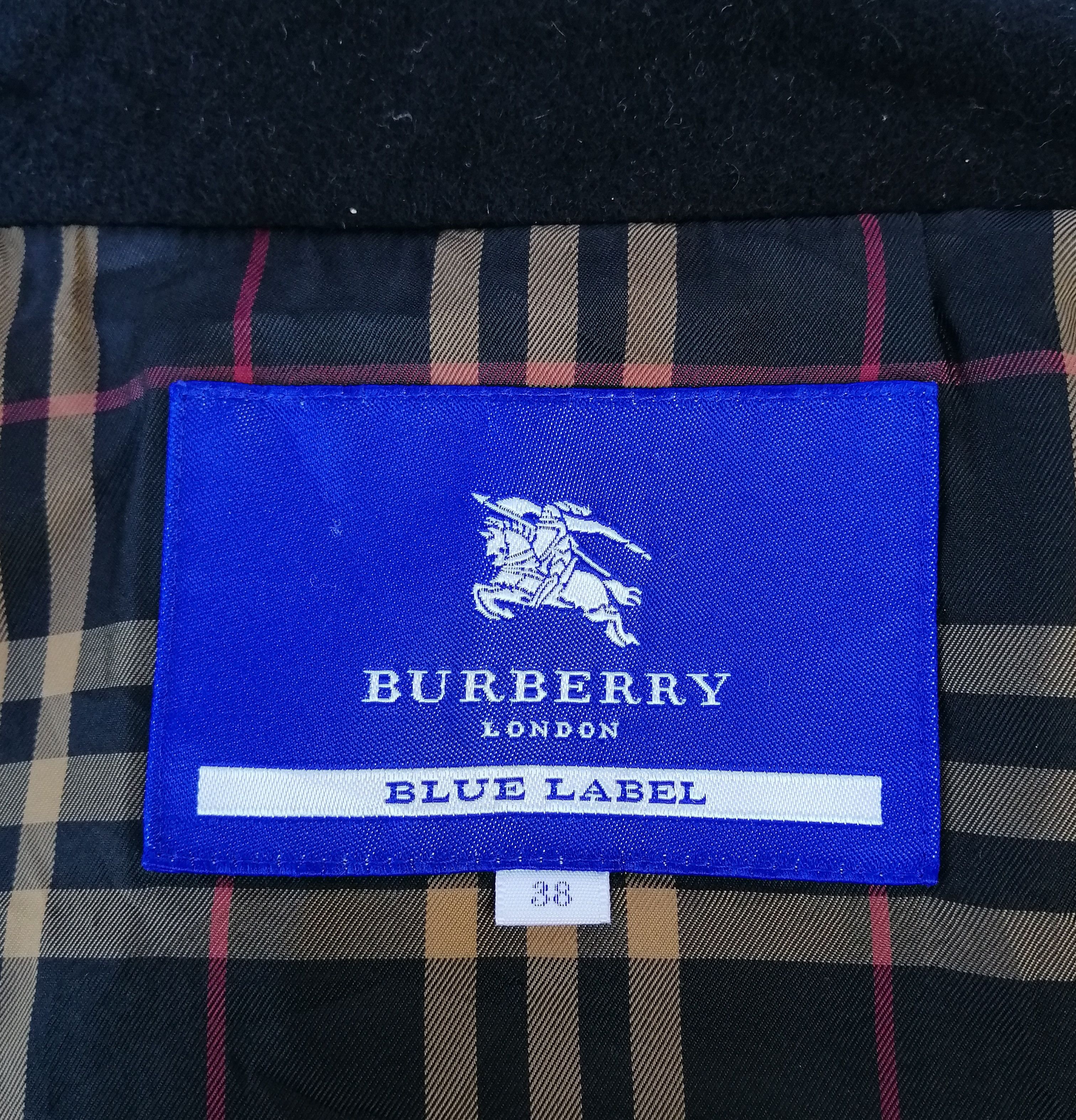 Burberry BURBERRY LONDON Blue Label Long Coat Jacket Size S / US 4 / IT 40 - 12 Thumbnail