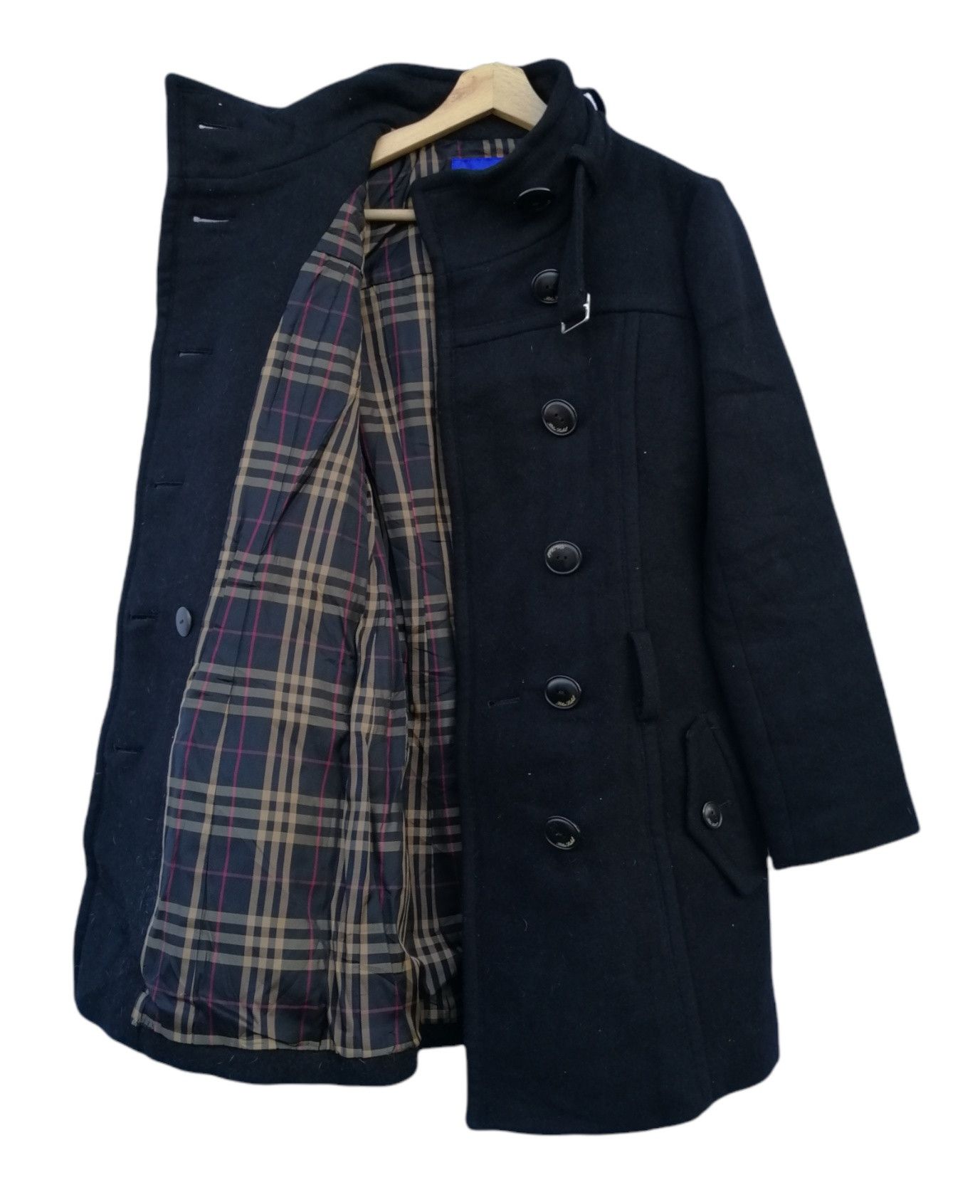 Burberry BURBERRY LONDON Blue Label Long Coat Jacket Size S / US 4 / IT 40 - 10 Thumbnail